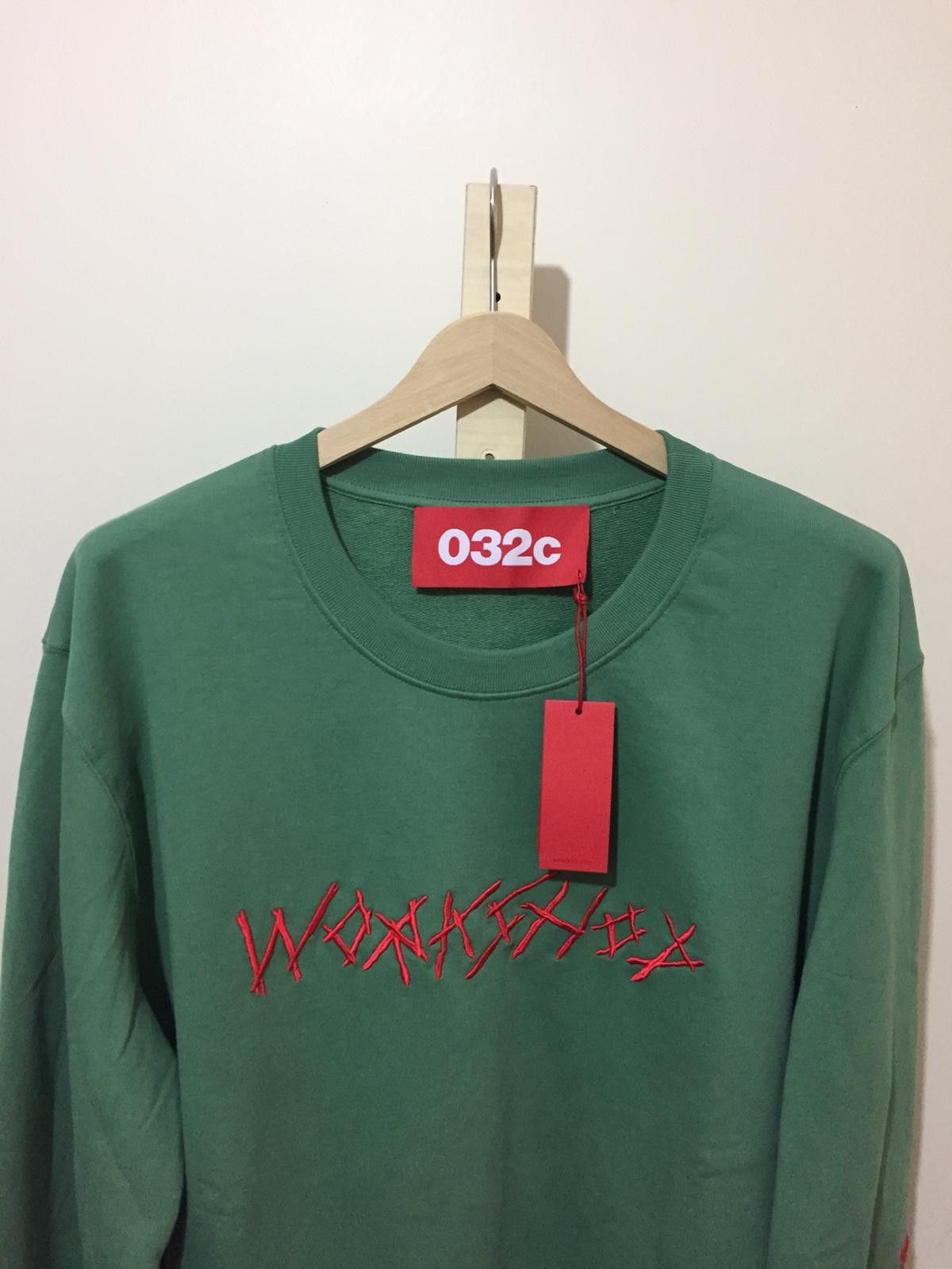 032c Embroidered Crew Sweat Size US XXL / EU 58 / 5 - 6 Thumbnail