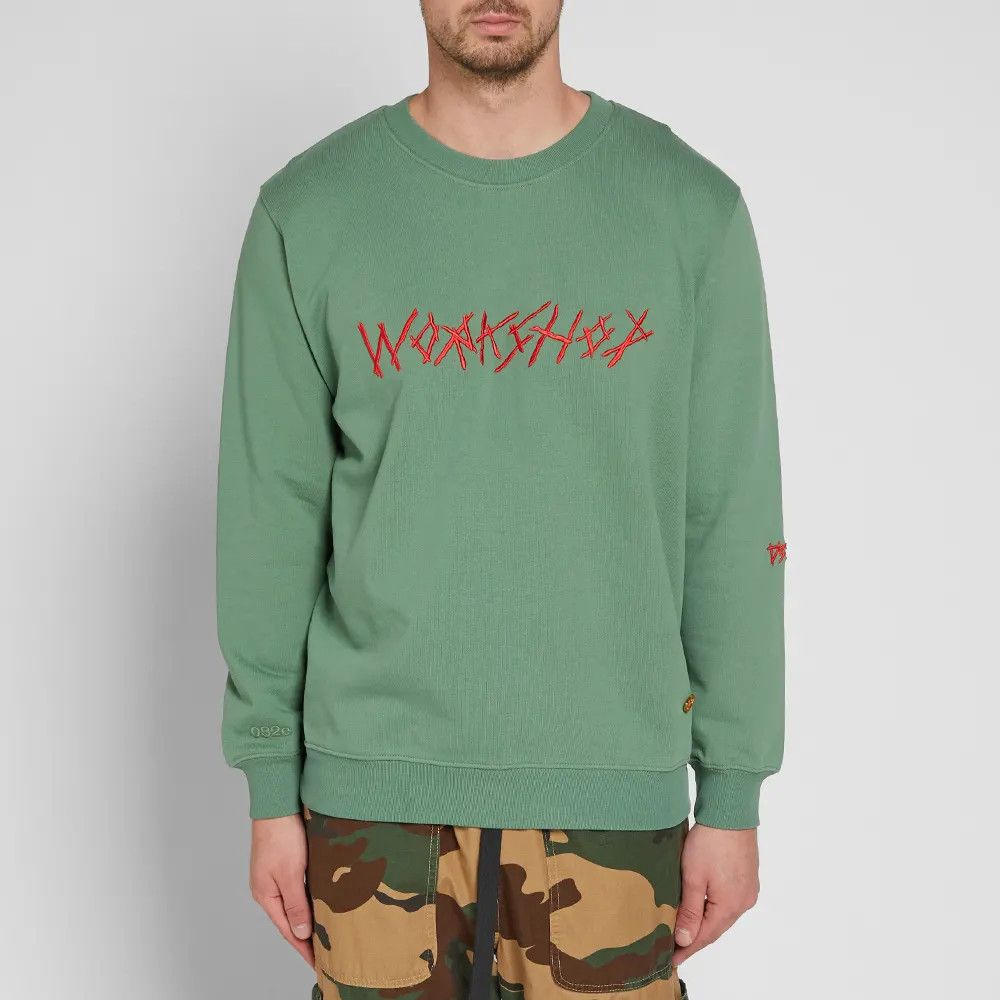 032c Embroidered Crew Sweat Size US XXL / EU 58 / 5 - 2 Thumbnail