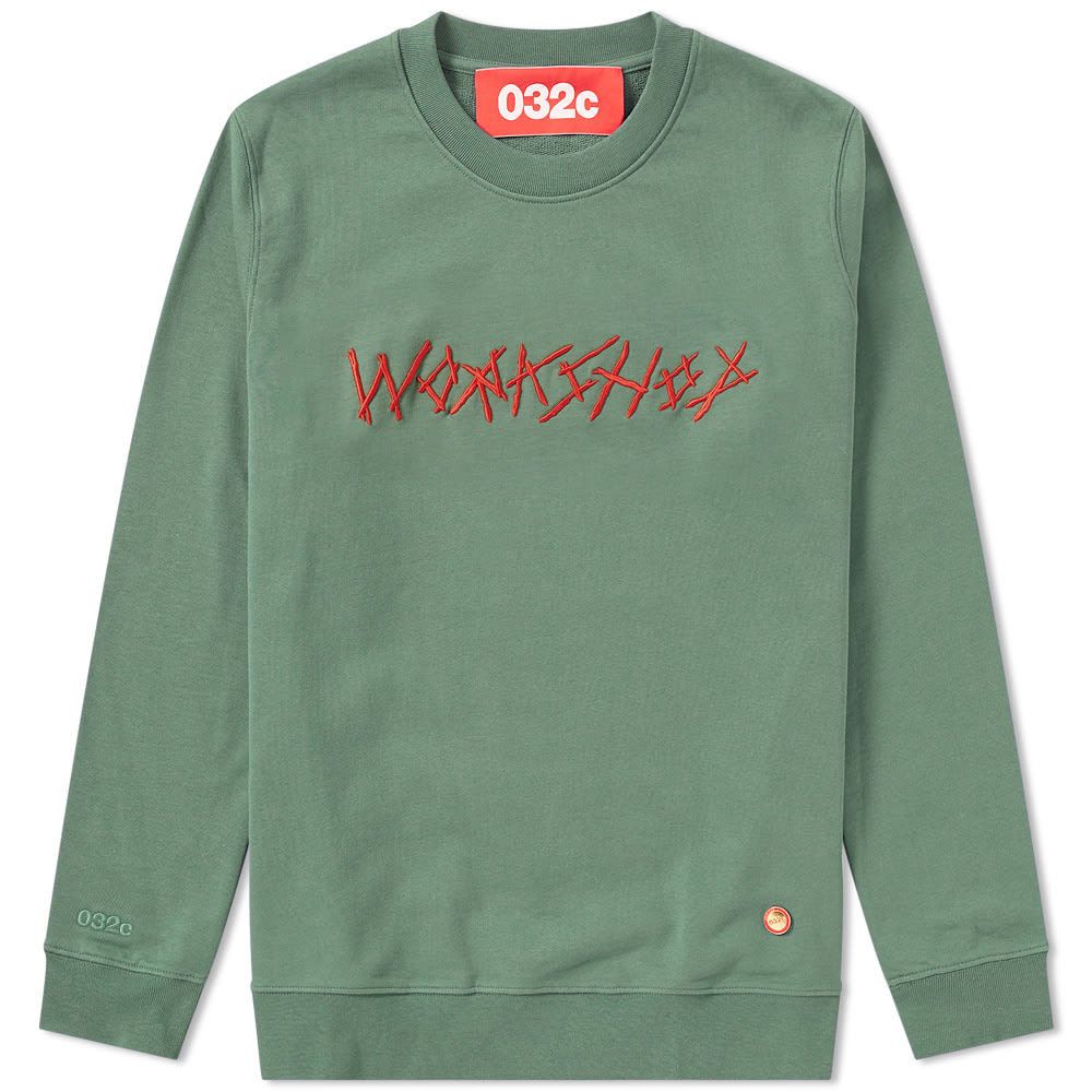 032c Embroidered Crew Sweat Size US XXL / EU 58 / 5 - 4 Thumbnail