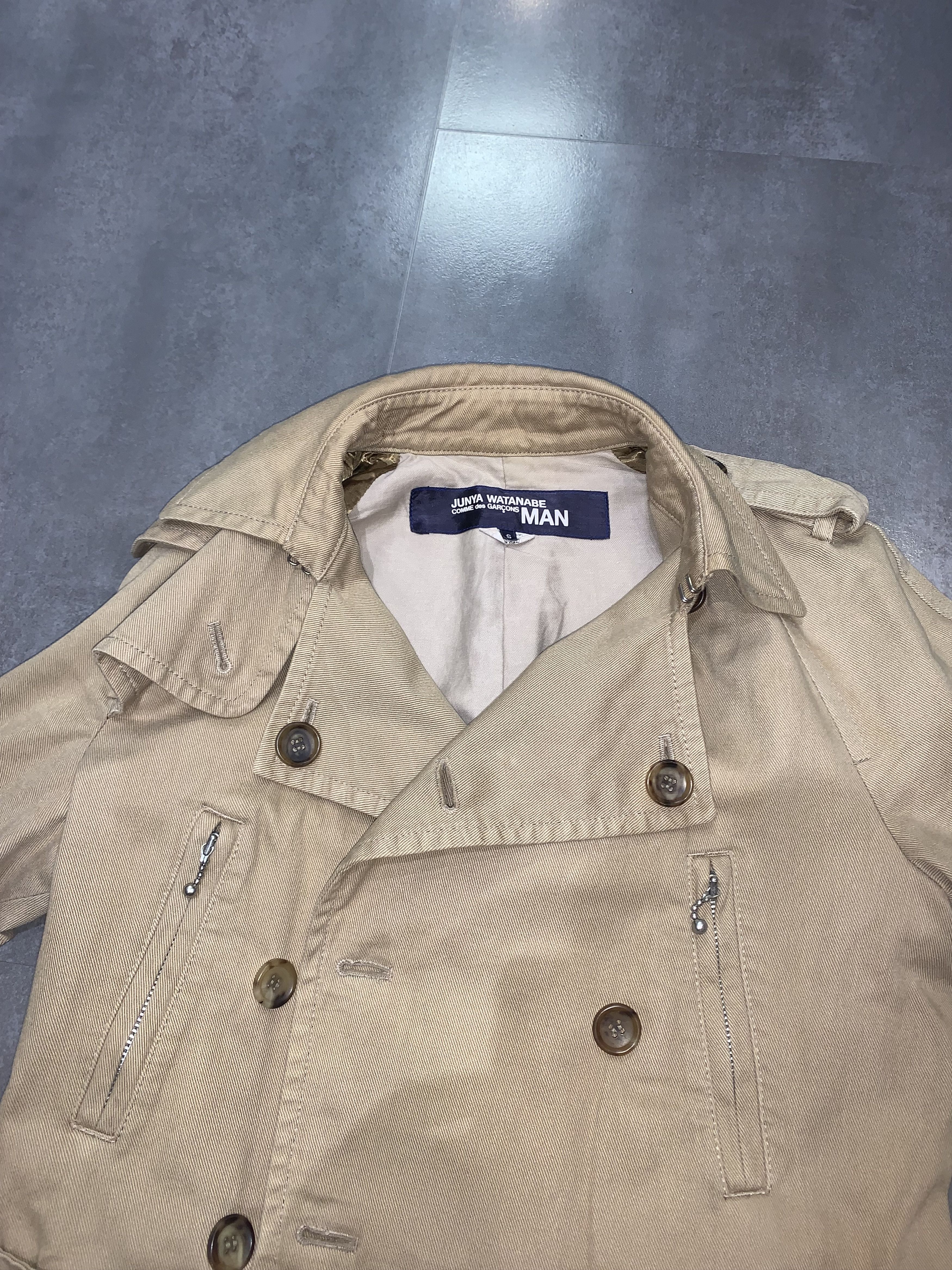 Comme des Garcons Junya Watanabe X Comme Des Garcons Double Breasted Coat Size US S / EU 44-46 / 1 - 14 Thumbnail