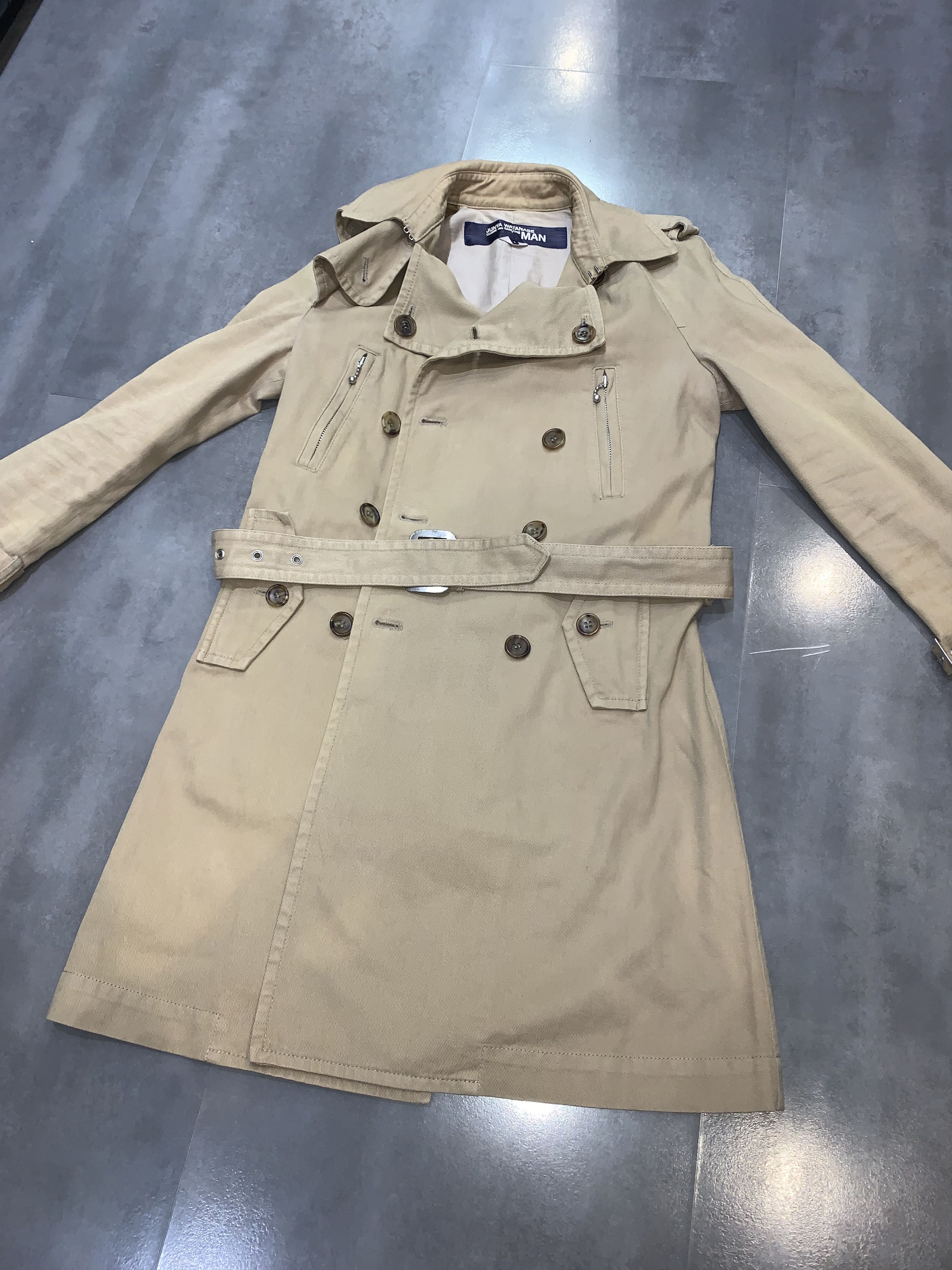 Comme des Garcons Junya Watanabe X Comme Des Garcons Double Breasted Coat Size US S / EU 44-46 / 1 - 10 Thumbnail