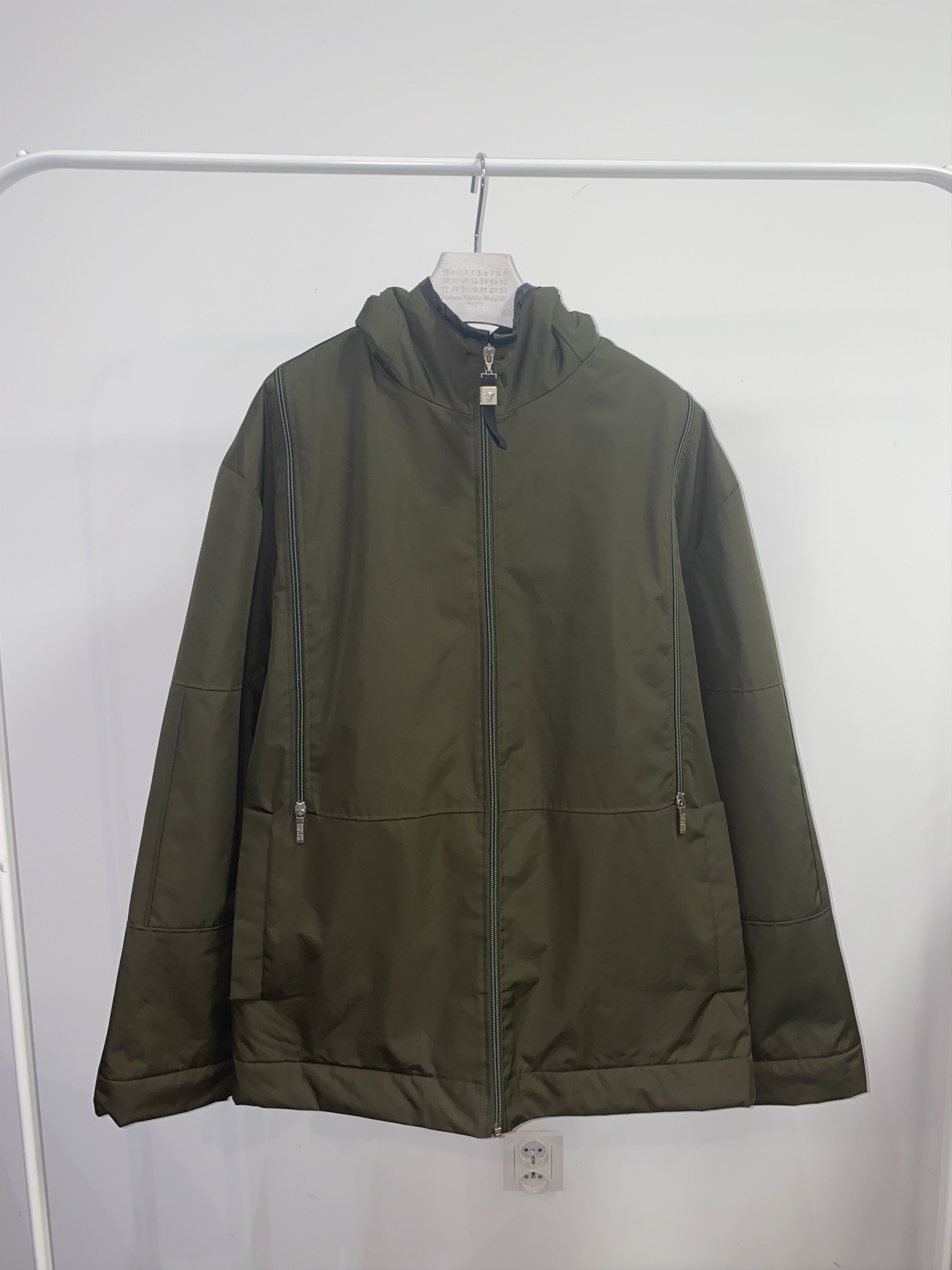Versace Versace Technical Military Green Tactical Light Jacket Size US XL / EU 56 / 4 - 6 Thumbnail