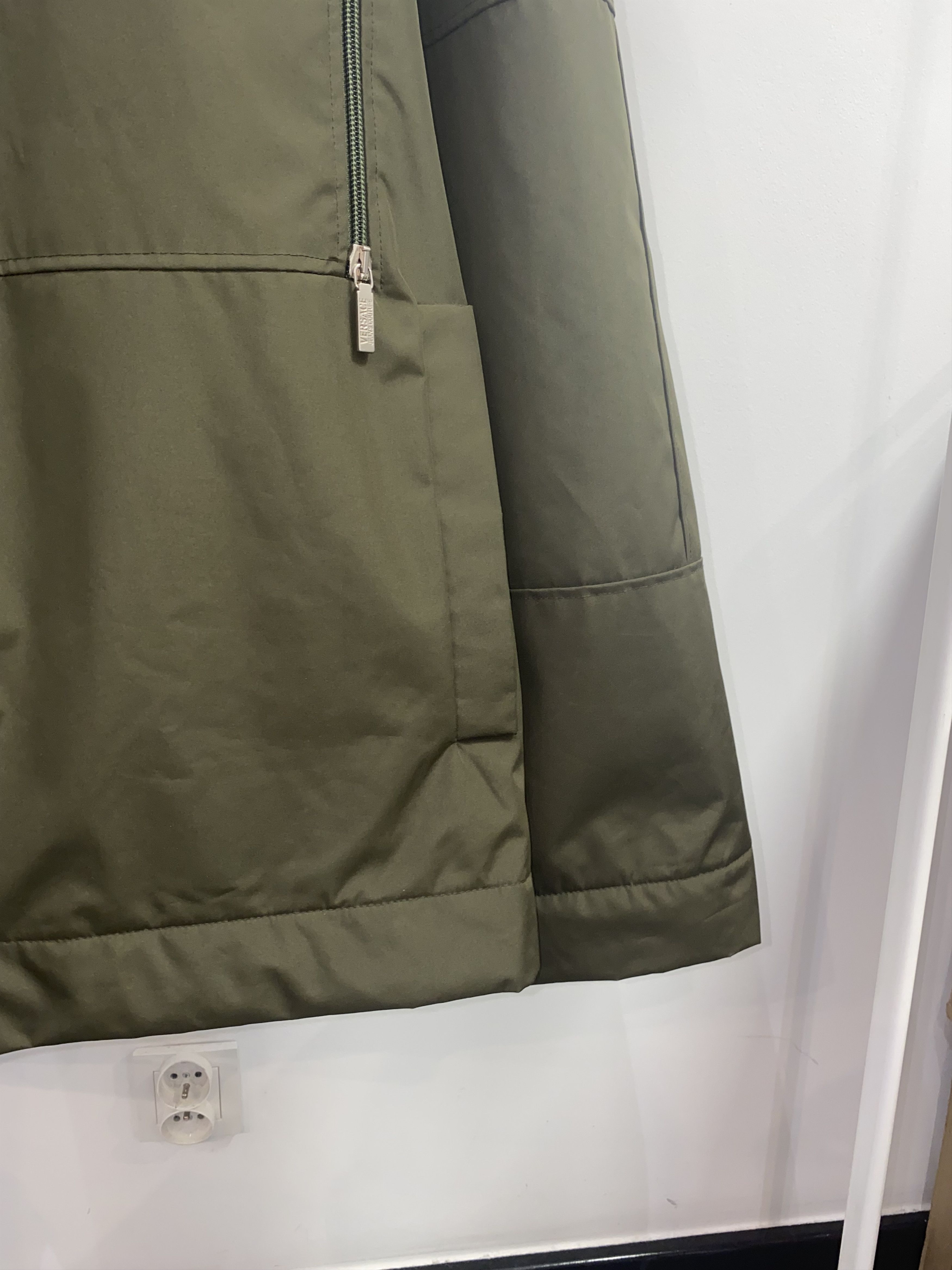 Versace Versace Technical Military Green Tactical Light Jacket Size US XL / EU 56 / 4 - 8 Thumbnail