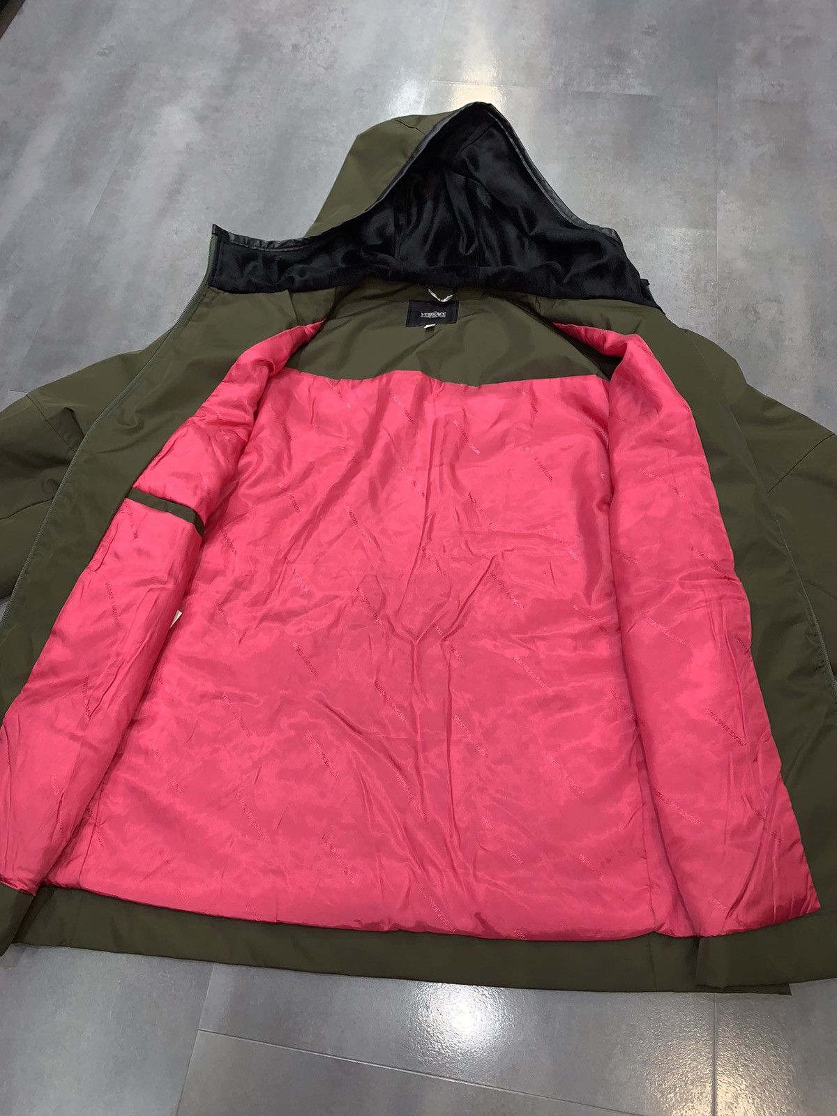 Versace Versace Technical Military Green Tactical Light Jacket Size US XL / EU 56 / 4 - 12 Thumbnail