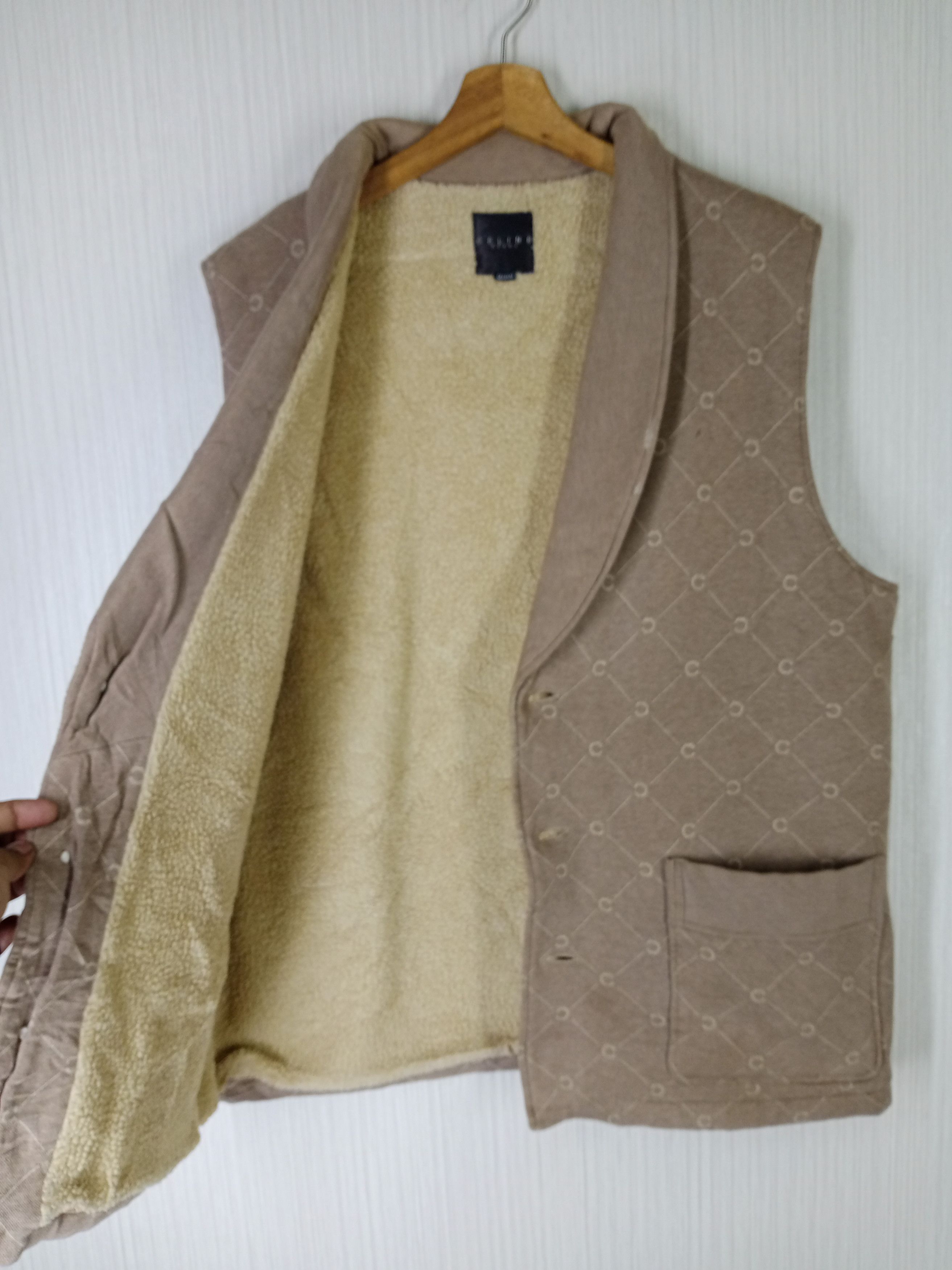 Celine Vintage Celine Homme Monogram Vest Size US L / EU 52-54 / 3 - 3 Thumbnail