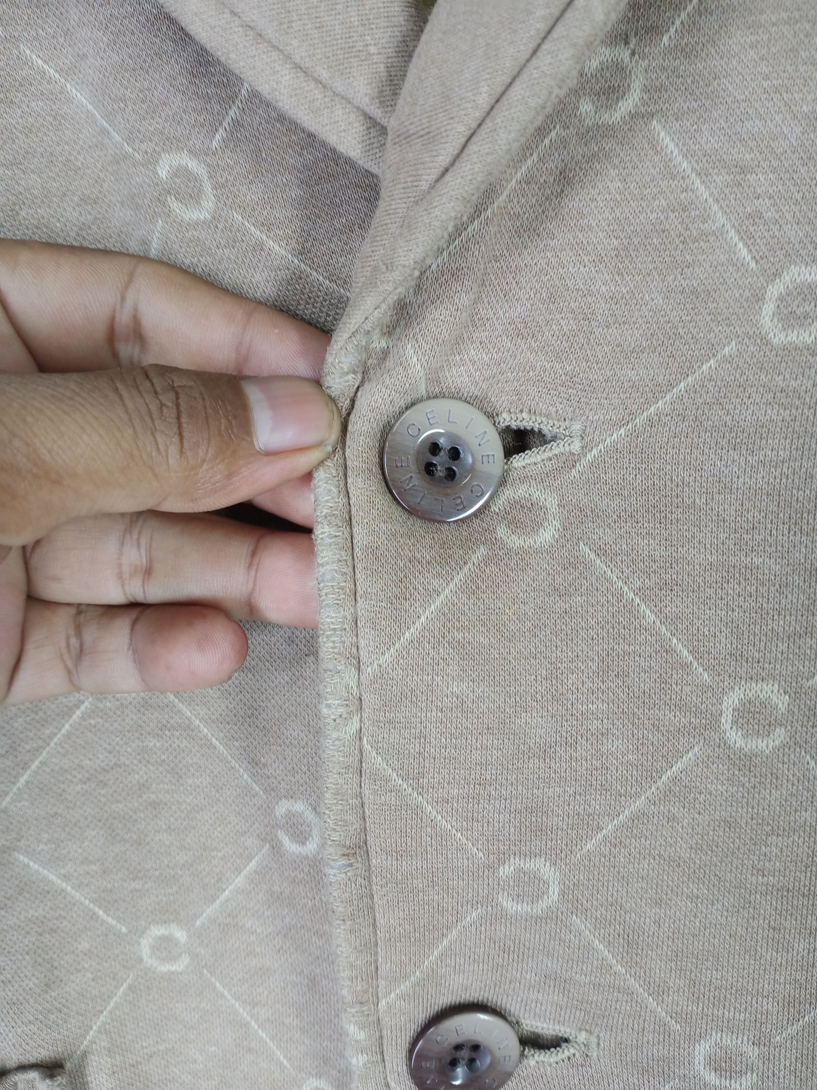 Celine Vintage Celine Homme Monogram Vest Size US L / EU 52-54 / 3 - 6 Thumbnail