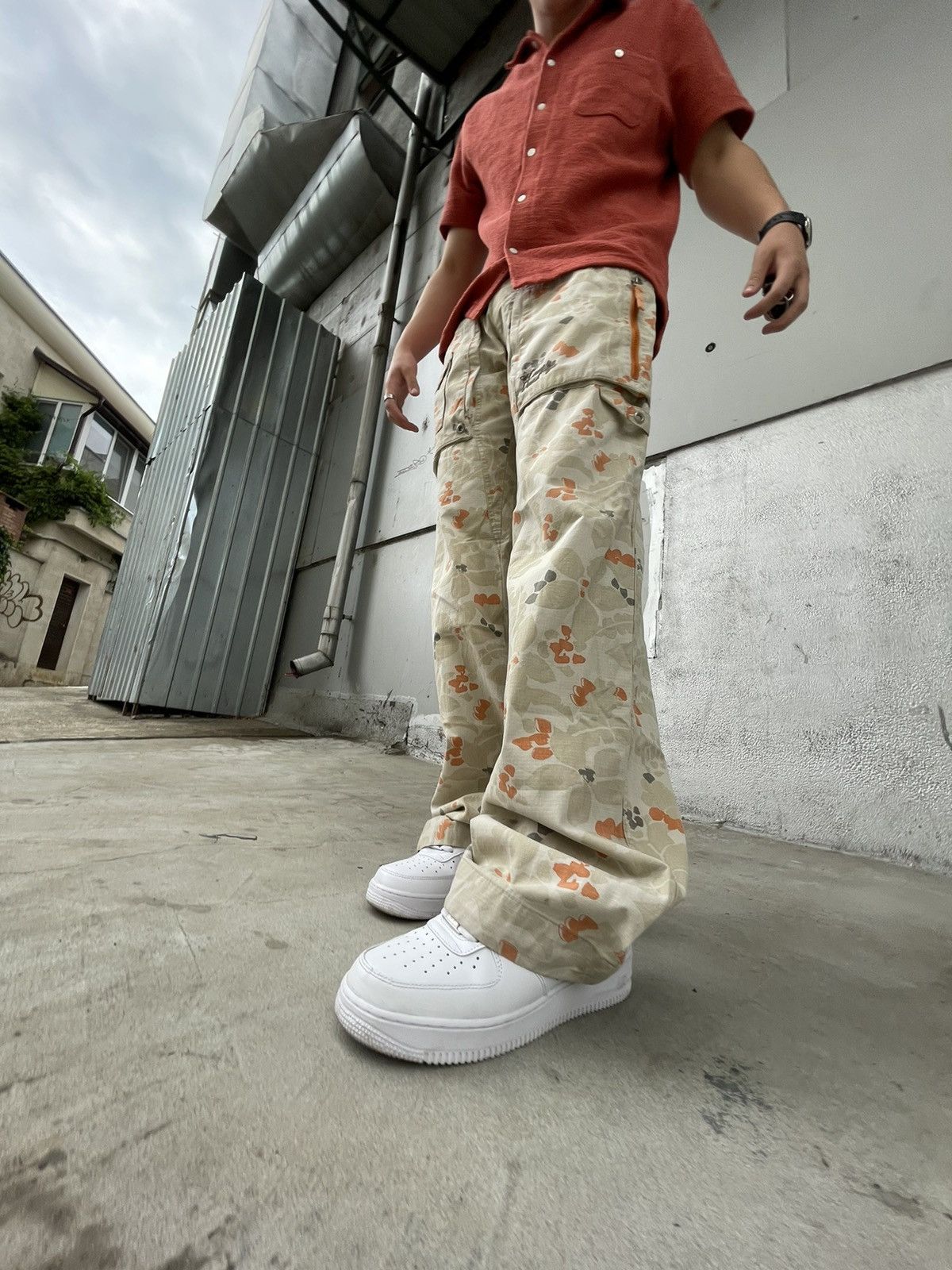 Japanese Brand × Vintage Vintage Japanese Pants Cargo Camo Floral Size US 32 / EU 48 - 5 Thumbnail