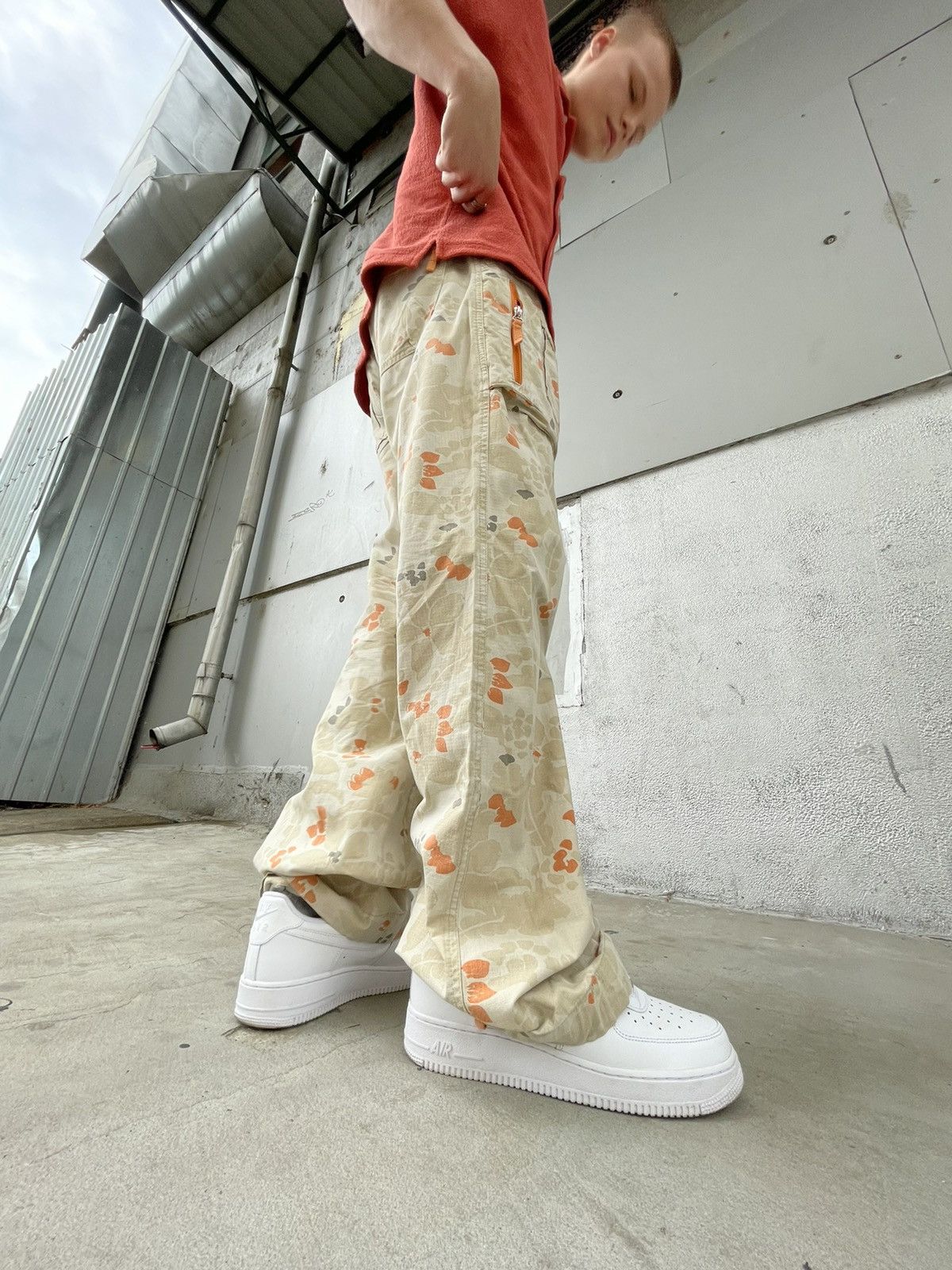 Japanese Brand × Vintage Vintage Japanese Pants Cargo Camo Floral Size US 32 / EU 48 - 6 Thumbnail