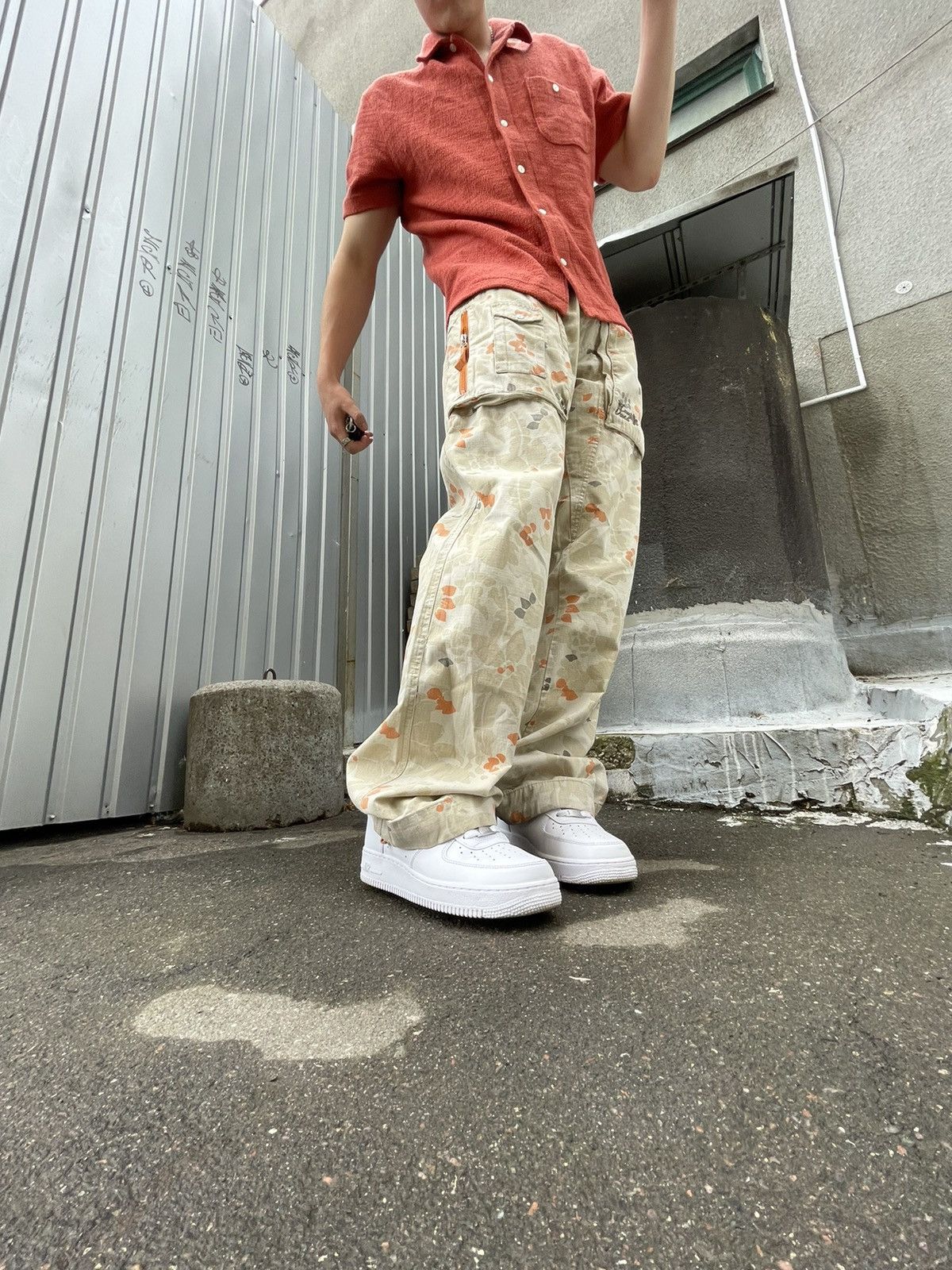 Japanese Brand × Vintage Vintage Japanese Pants Cargo Camo Floral Size US 32 / EU 48 - 8 Thumbnail