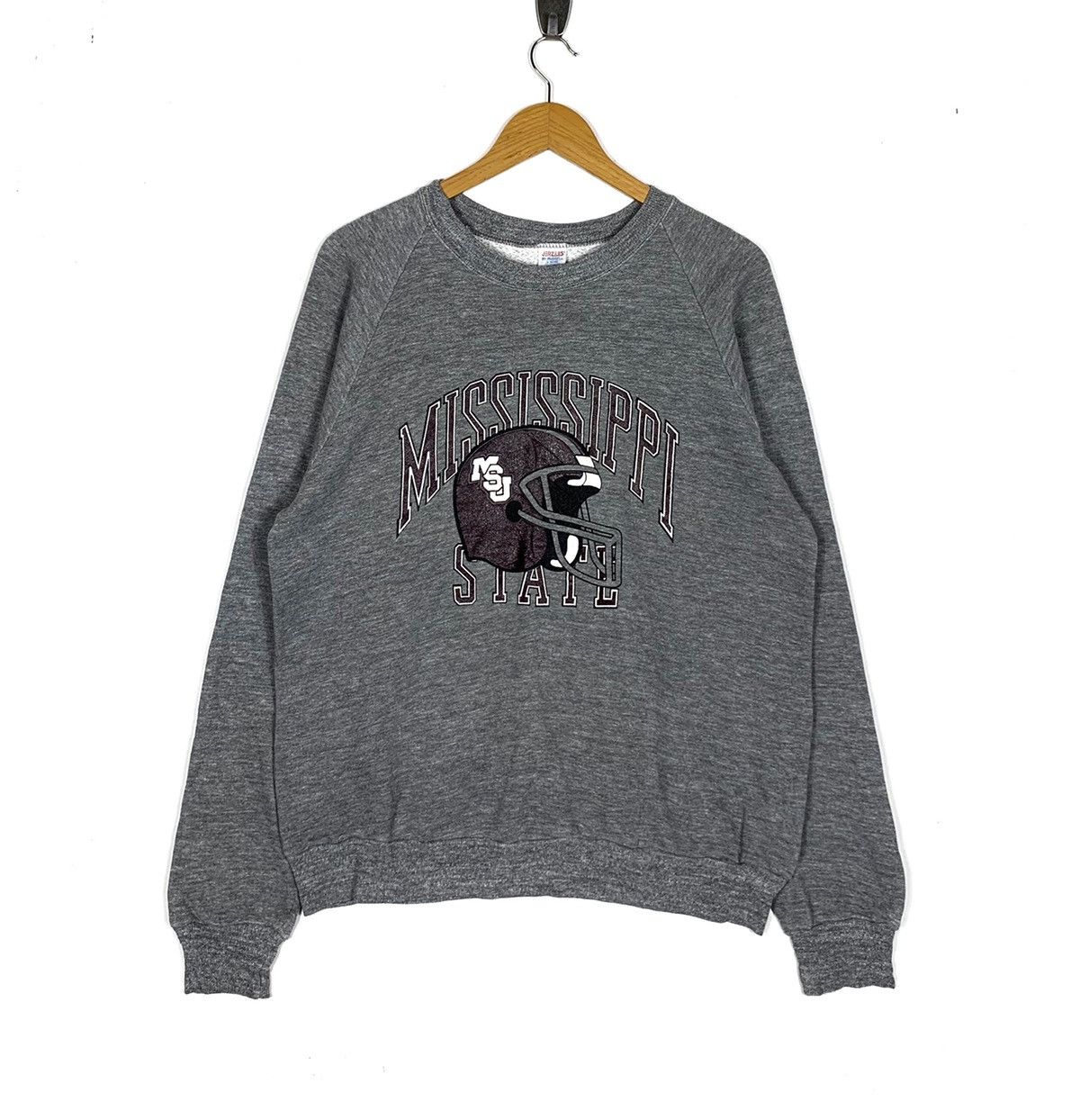NFL × Vintage Mississippi State Bulldogs Football Sweatshirt Size US L / EU 52-54 / 3 - 1 Thumbnail