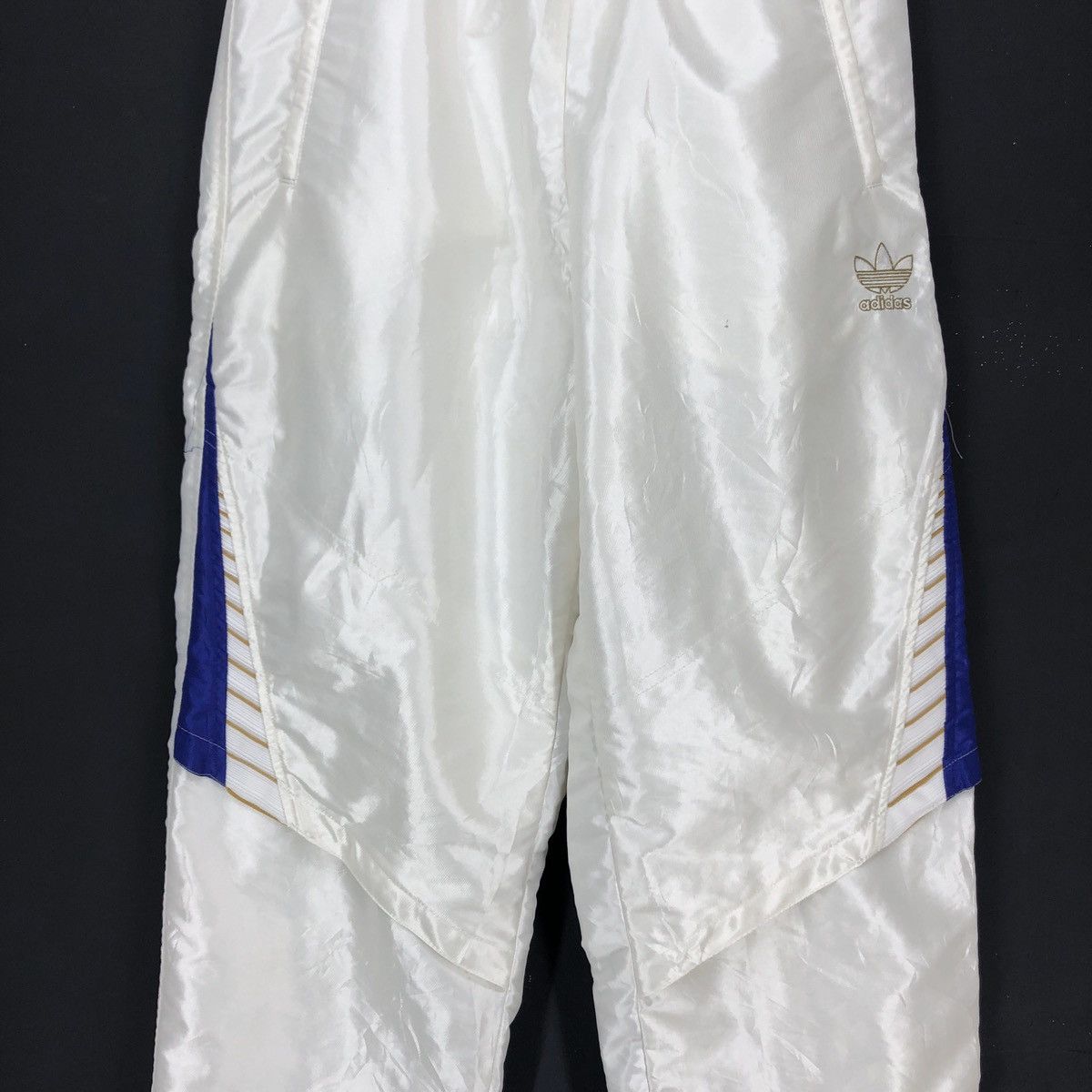 Adidas ADIDAS TRIFOIL Nylon Track Pant #1327-46 Size US 26 / EU 42 - 2 Thumbnail