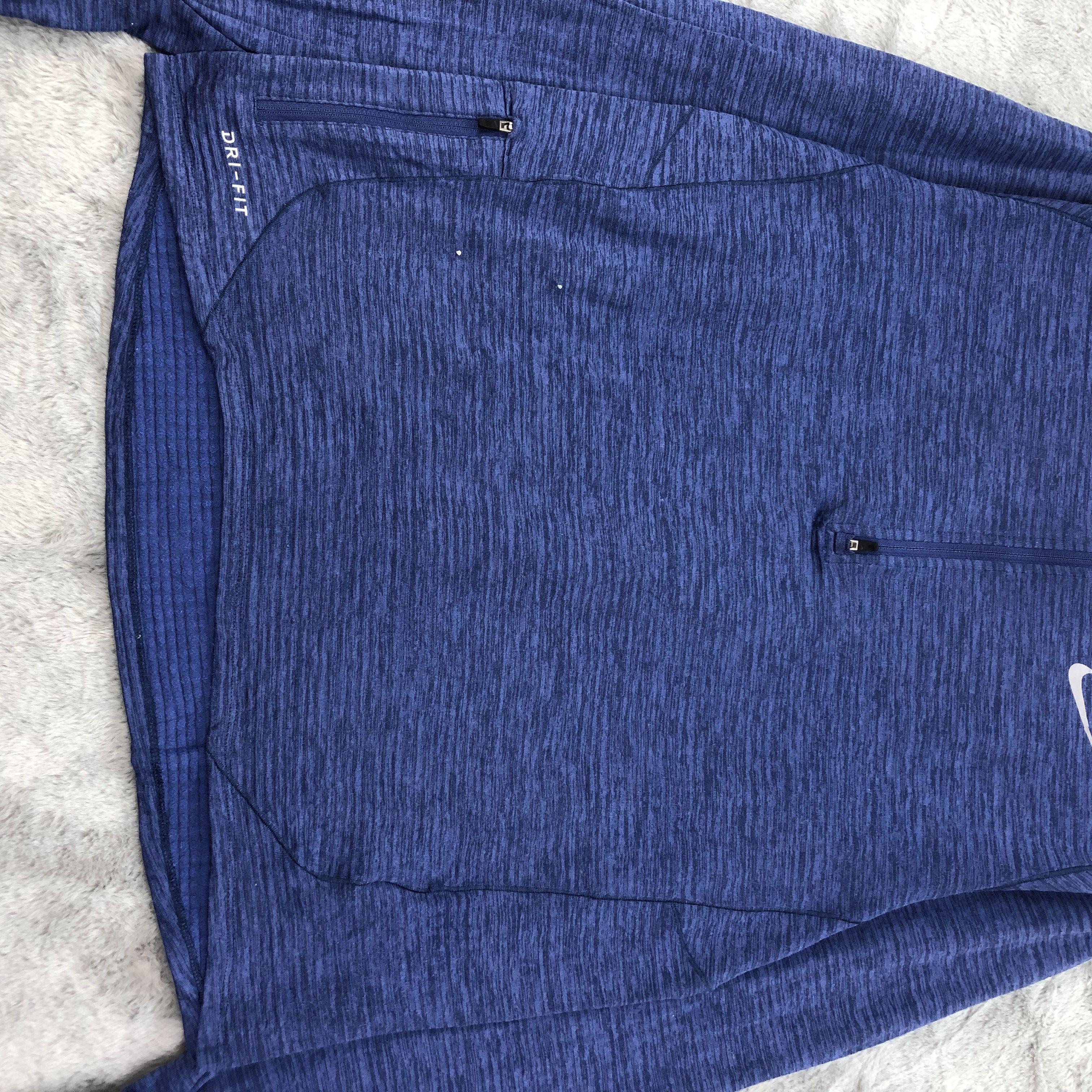 Nike Nike Dri-Fit Quarter Zip Turtle Neck Long Sleeve #4535-158 Size US L / EU 52-54 / 3 - 4 Thumbnail