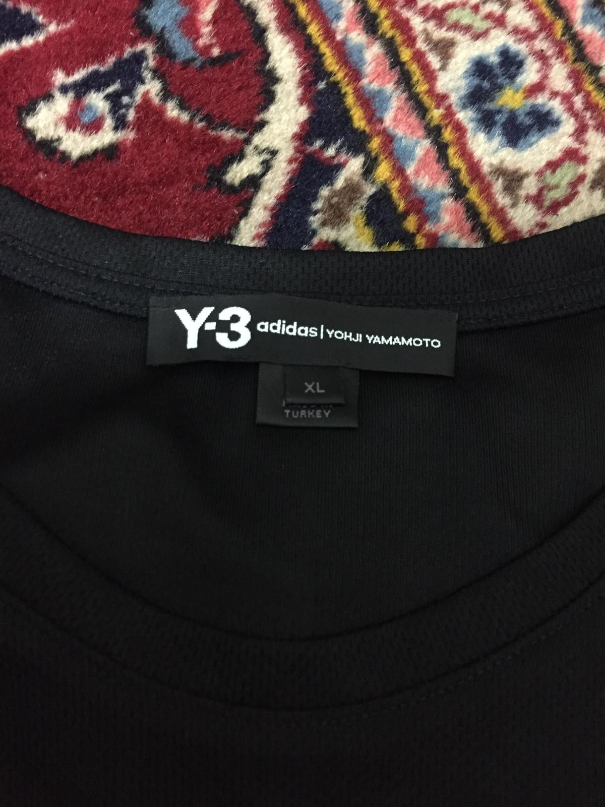 Yohji Yamamoto Y-3 & Adidas ''The Brand With The 3 Stripes'' T-Shirt Size US XL / EU 56 / 4 - 6 Thumbnail