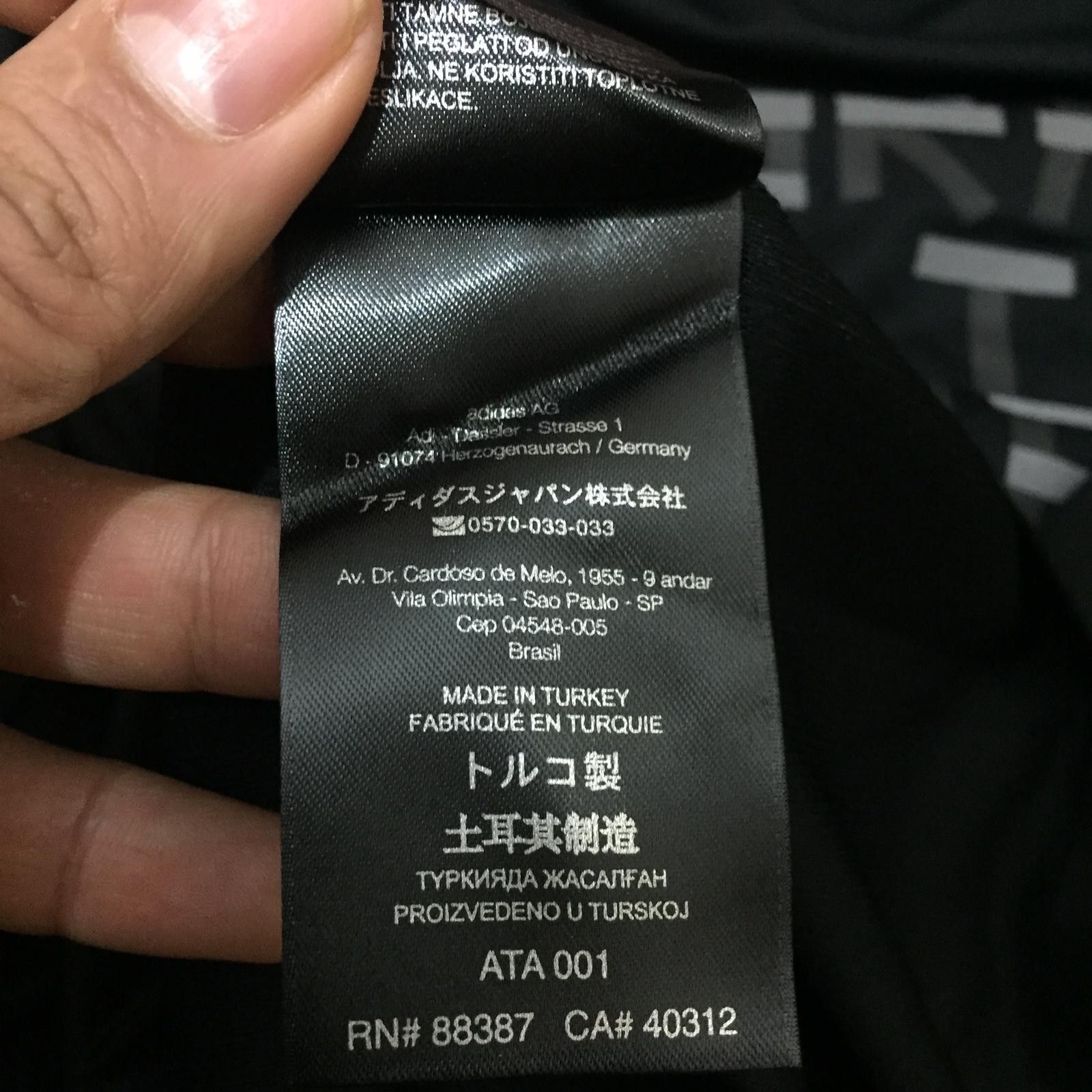 Yohji Yamamoto Y-3 & Adidas ''The Brand With The 3 Stripes'' T-Shirt Size US XL / EU 56 / 4 - 9 Thumbnail