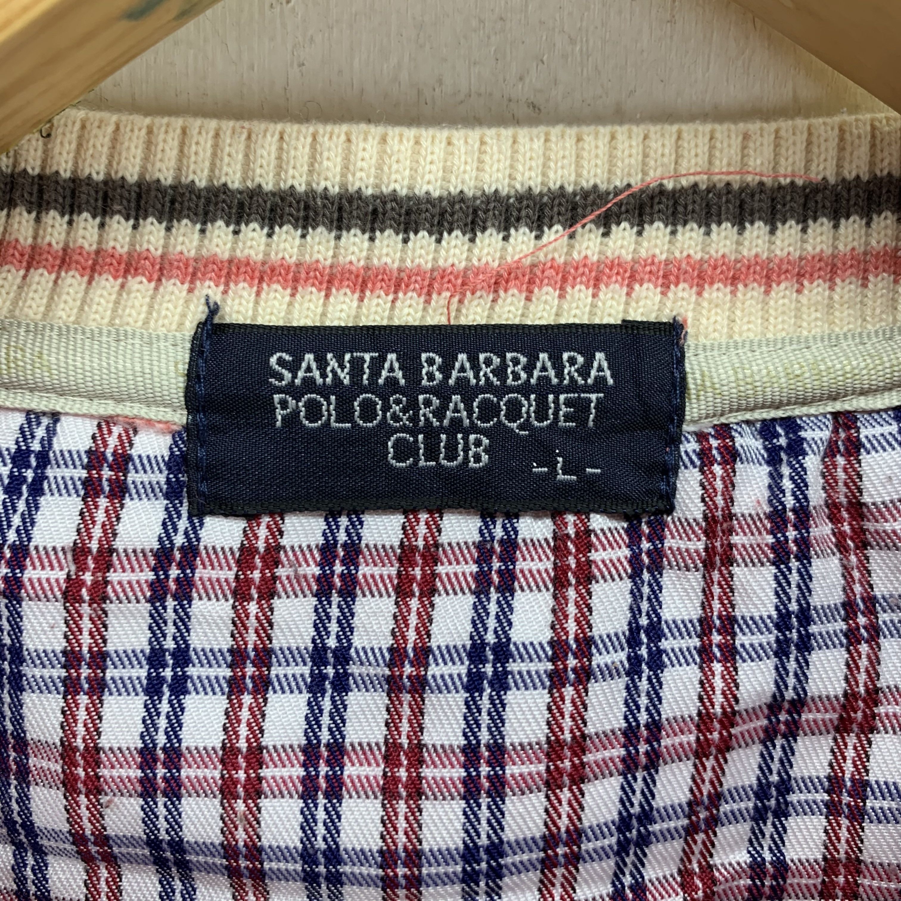 Japanese Brand Santa Barbara Polo & Racquet Club Sweatshirt #3192-51 Size US L / EU 52-54 / 3 - 6 Thumbnail