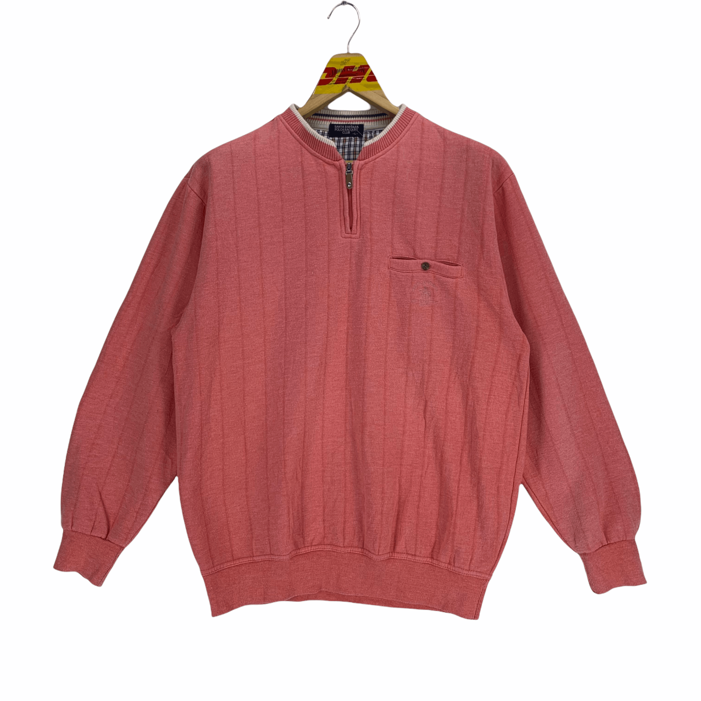 Japanese Brand Santa Barbara Polo & Racquet Club Sweatshirt #3192-51 Size US L / EU 52-54 / 3 - 1 Thumbnail