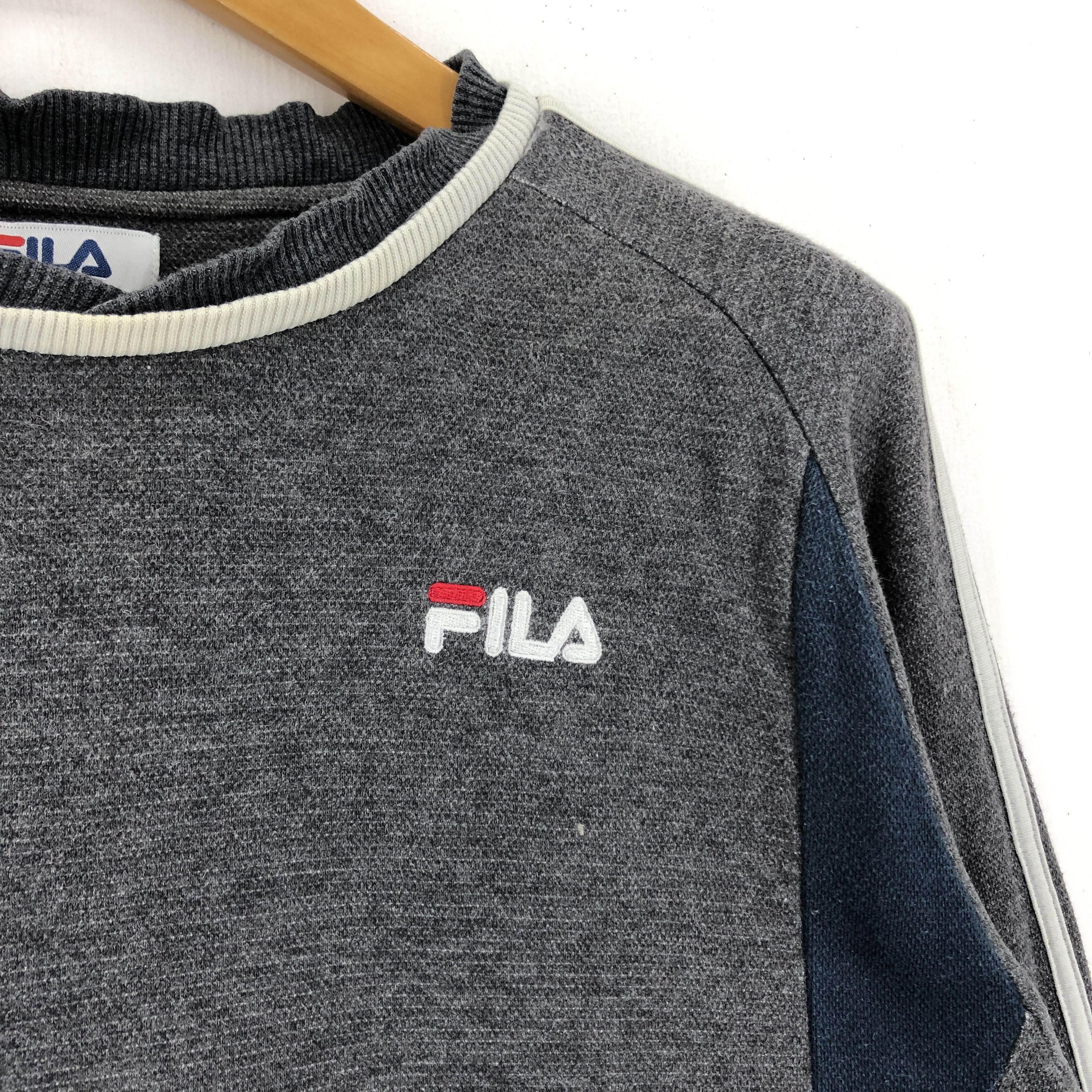 Fila FILA Crew Neck Sweatshirt #1909-42 Size US L / EU 52-54 / 3 - 2 Thumbnail