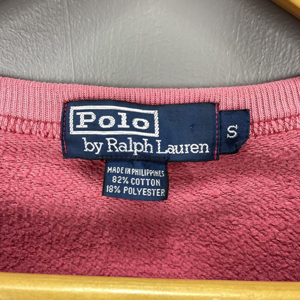 Polo Ralph Lauren Vintage POLO RALPH LAUREN Sun Faded Sweatshirt #1081/AL Size US L / EU 52-54 / 3 - 9 Thumbnail