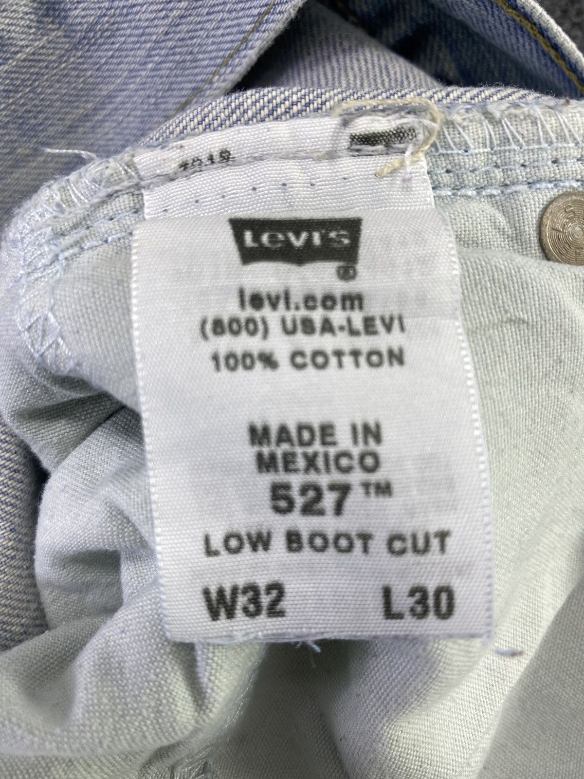 Levi's Vintage Levi's 527 Jeans Faded Blue Wash 32x30 - J773 Size US 32 / EU 48 - 5 Thumbnail