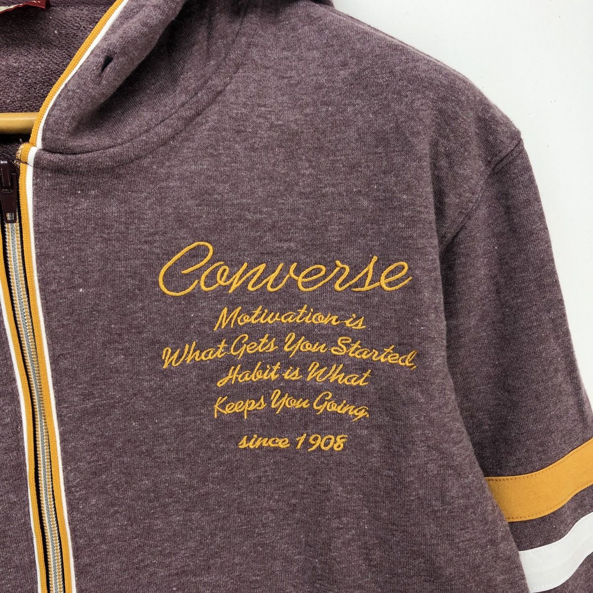 Converse CONVERSE ALL STAR Zipper Hoodie #1011-35 Size US M / EU 48-50 / 2 - 2 Thumbnail