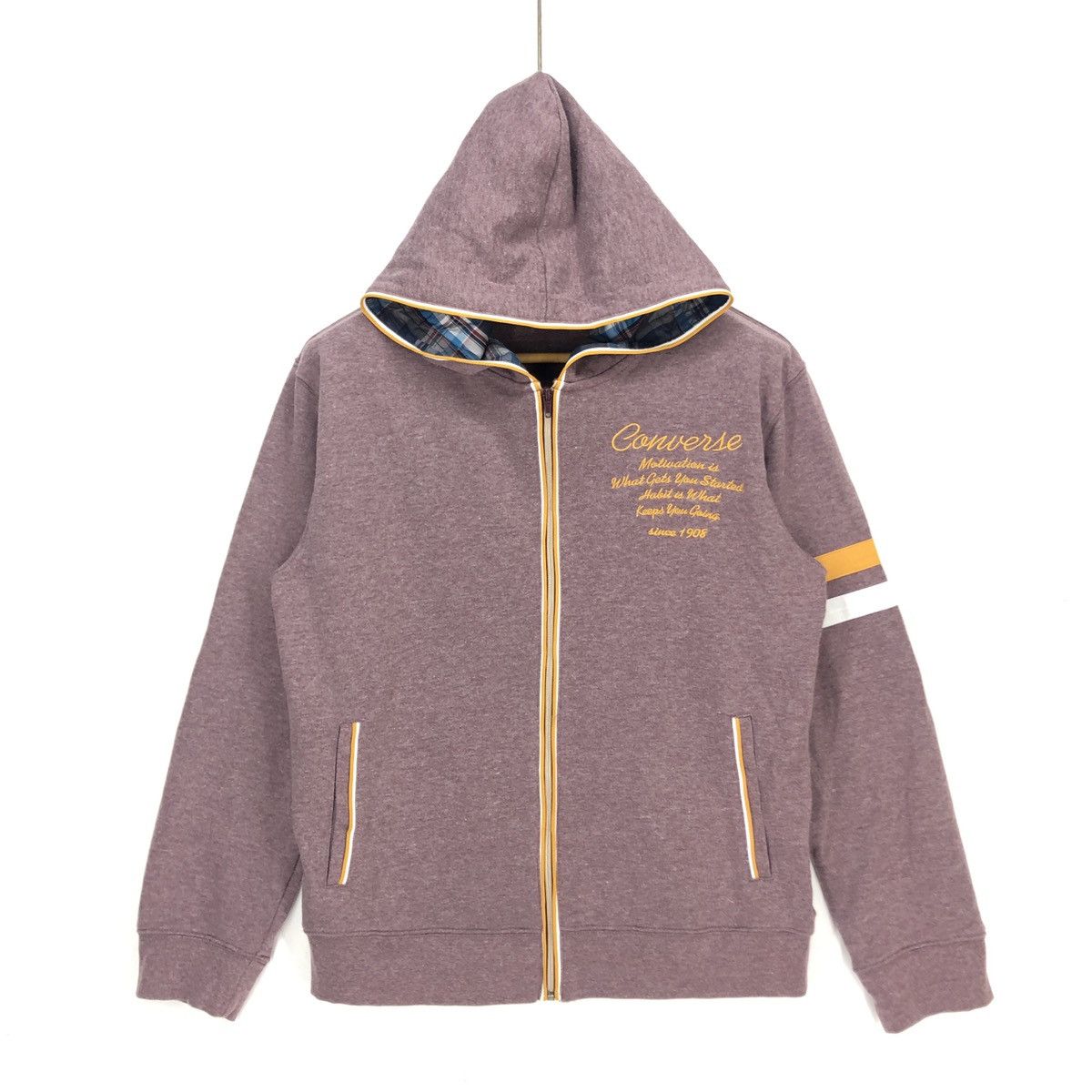 Converse CONVERSE ALL STAR Zipper Hoodie #1011-35 Size US M / EU 48-50 / 2 - 1 Thumbnail
