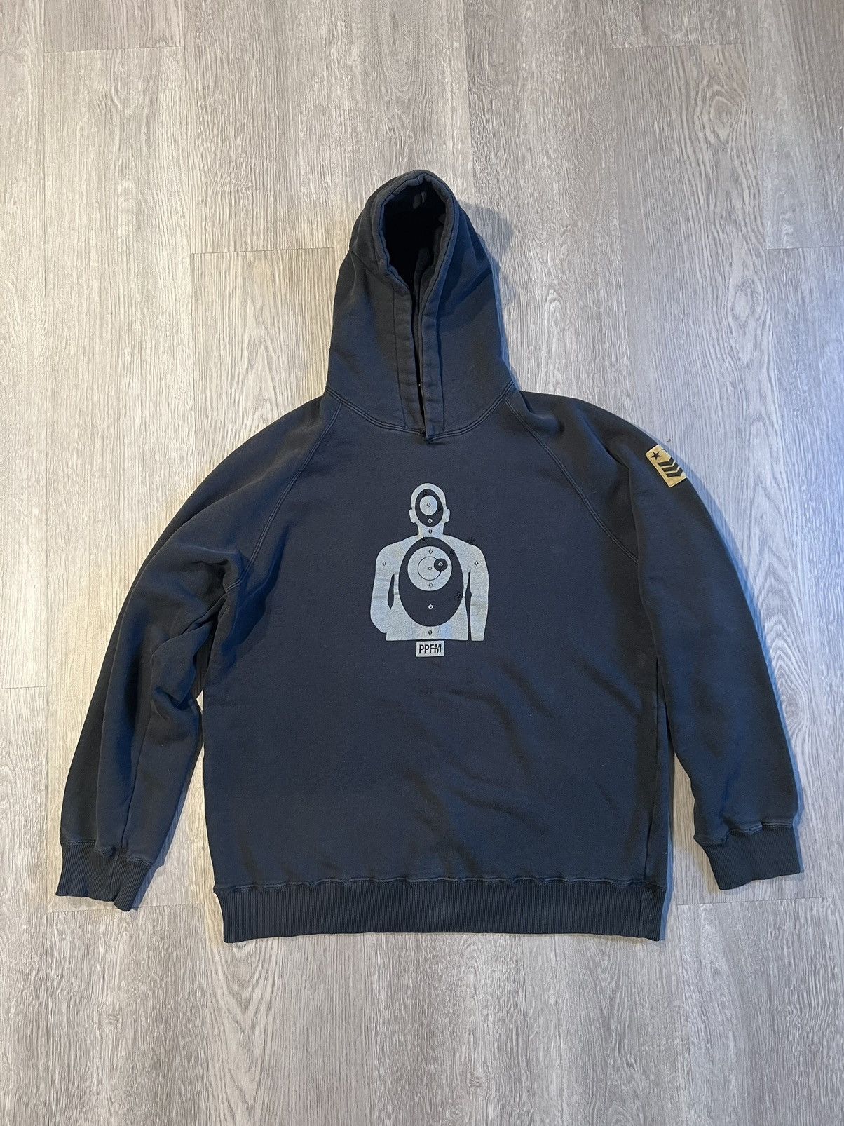 PPFM PPFM 2001 Target Practice Hoodie Black | Grailed