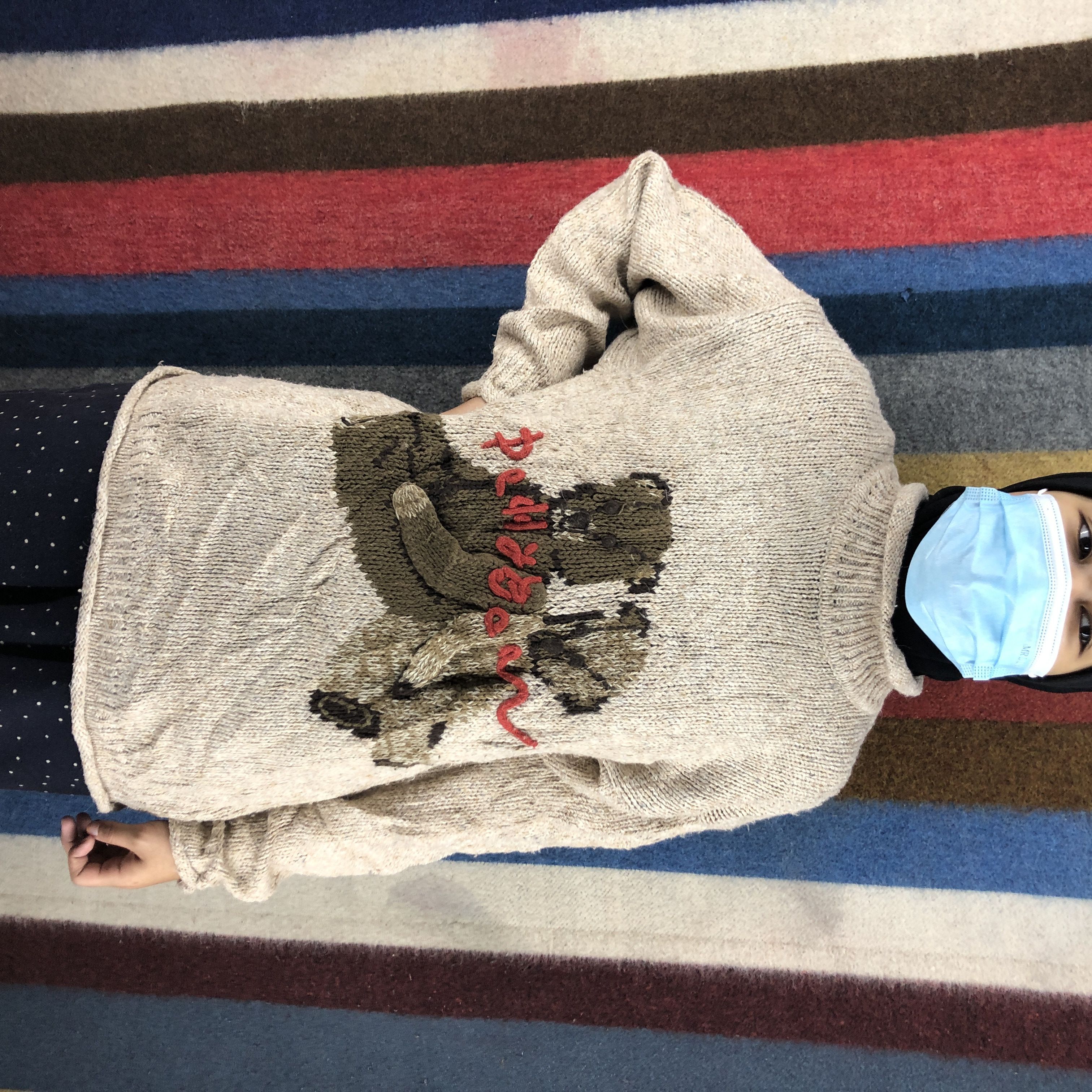 Japanese Brand Peddy Bear by BANANA MOON Knitwear #0460/S Size M / US 6-8 / IT 42-44 - 2 Thumbnail