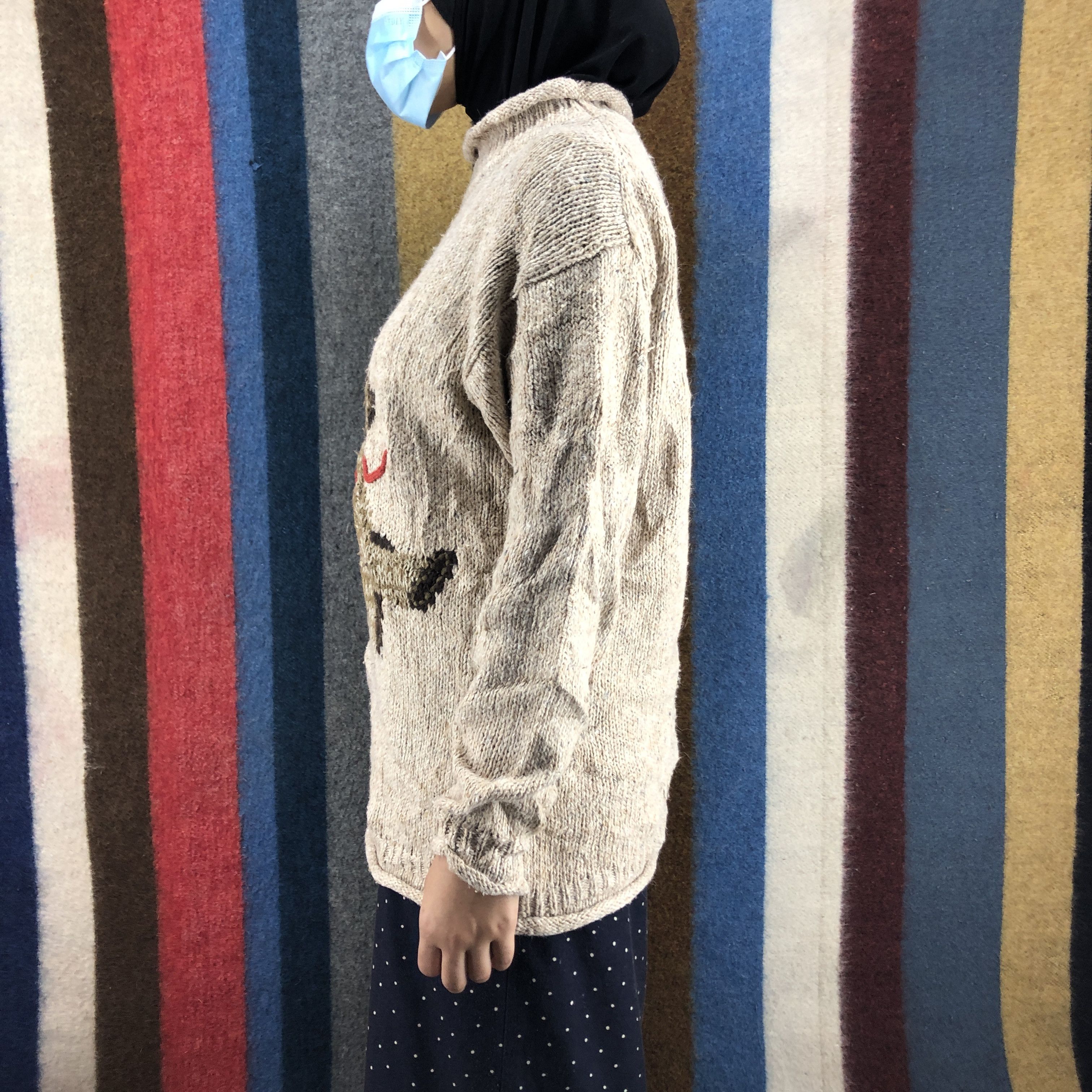 Japanese Brand Peddy Bear by BANANA MOON Knitwear #0460/S Size M / US 6-8 / IT 42-44 - 4 Thumbnail
