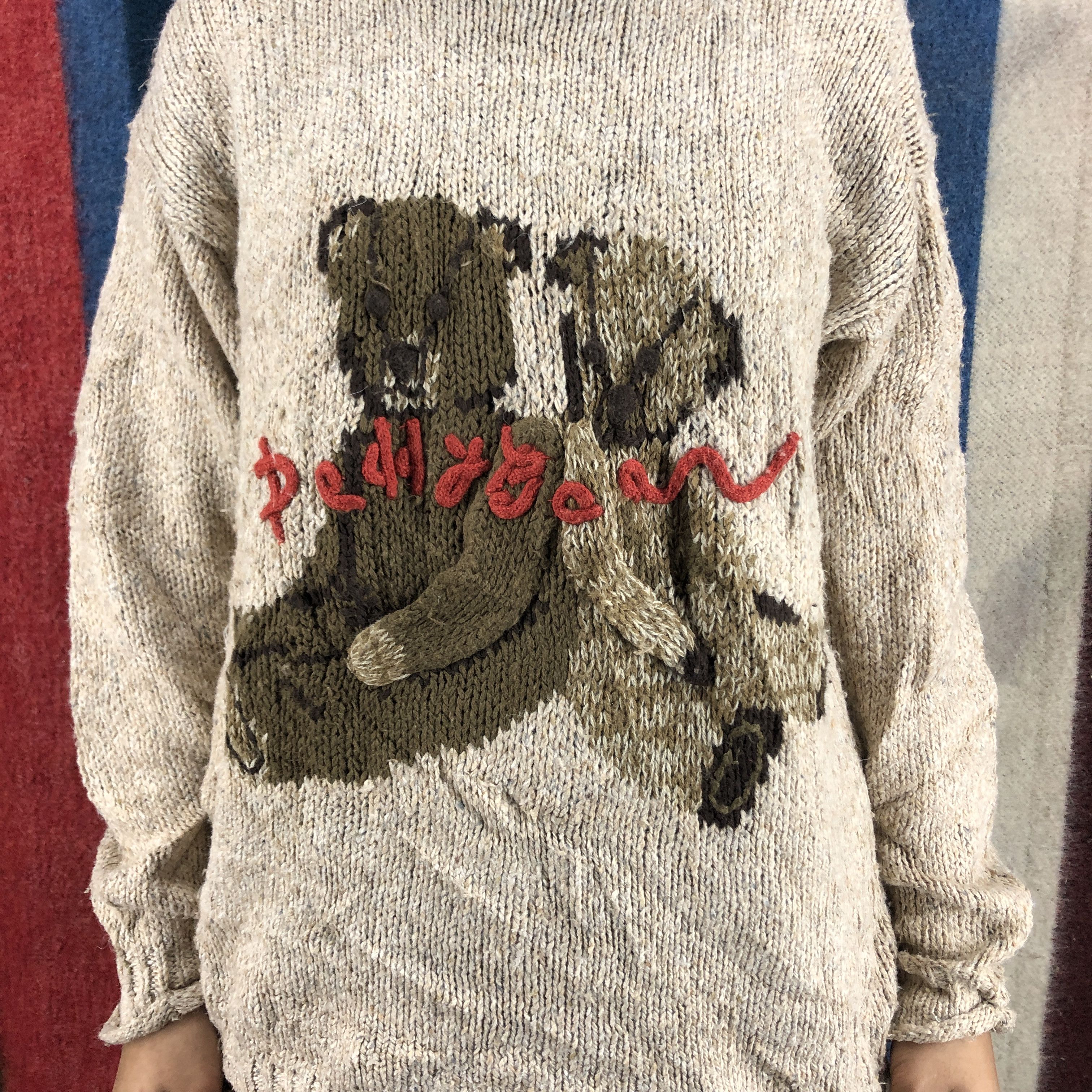 Japanese Brand Peddy Bear by BANANA MOON Knitwear #0460/S Size M / US 6-8 / IT 42-44 - 3 Thumbnail