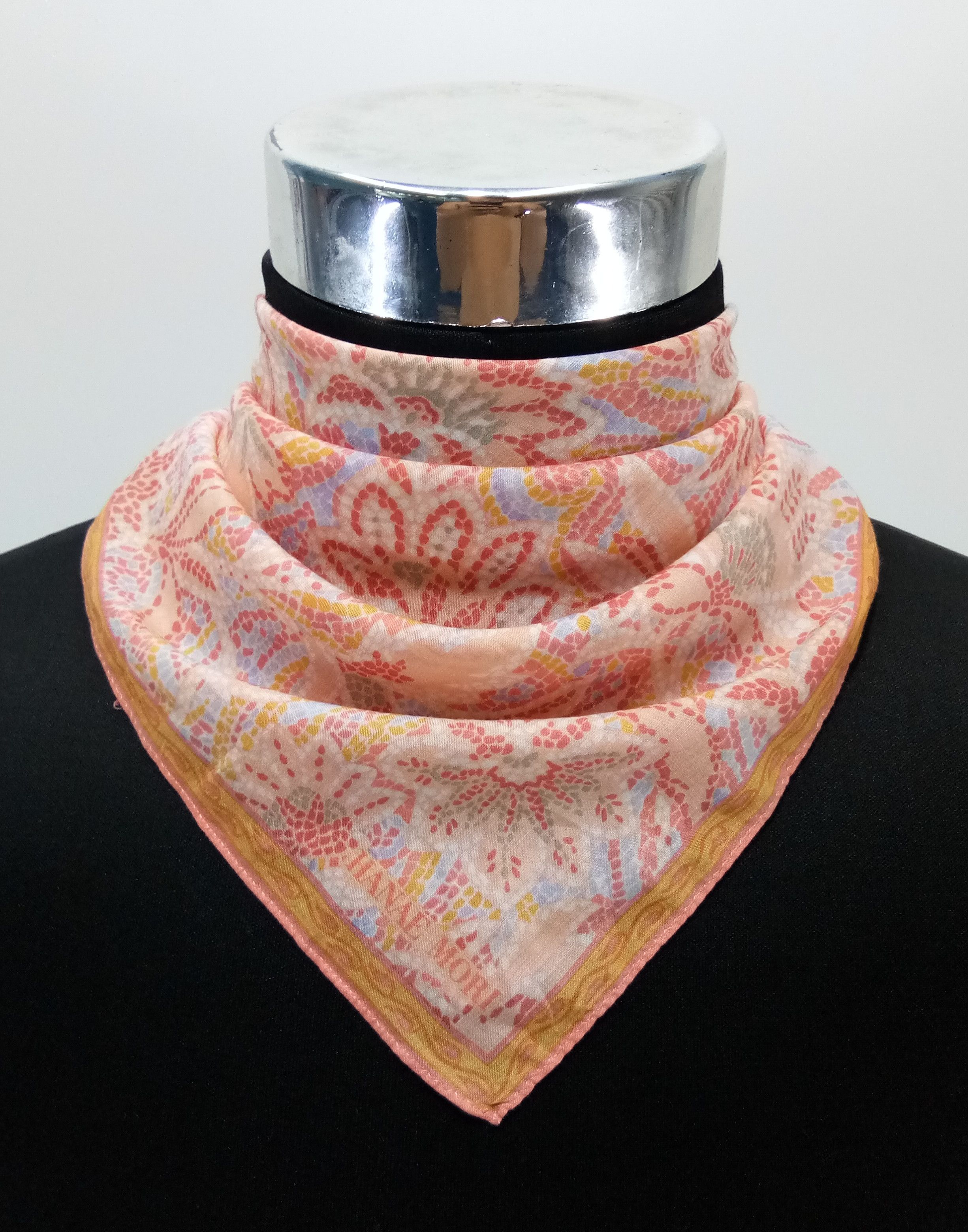 Vintage Hanae Mori Handkerchief / Neckerchief - HKA463