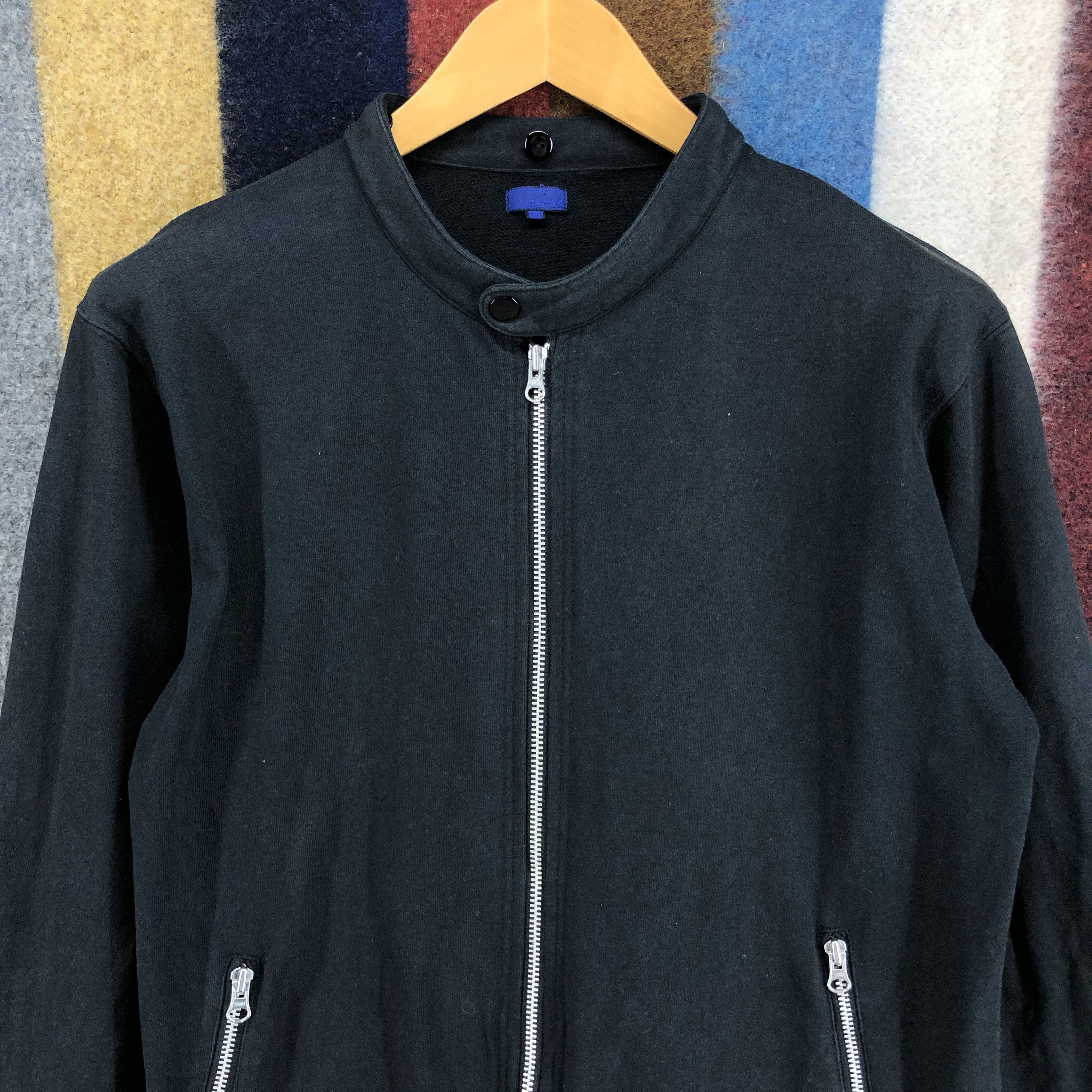 Beams Plus BEAMS Zipper Jacket Motorcycle Jacket #0547/X Size US M / EU 48-50 / 2 - 2 Thumbnail
