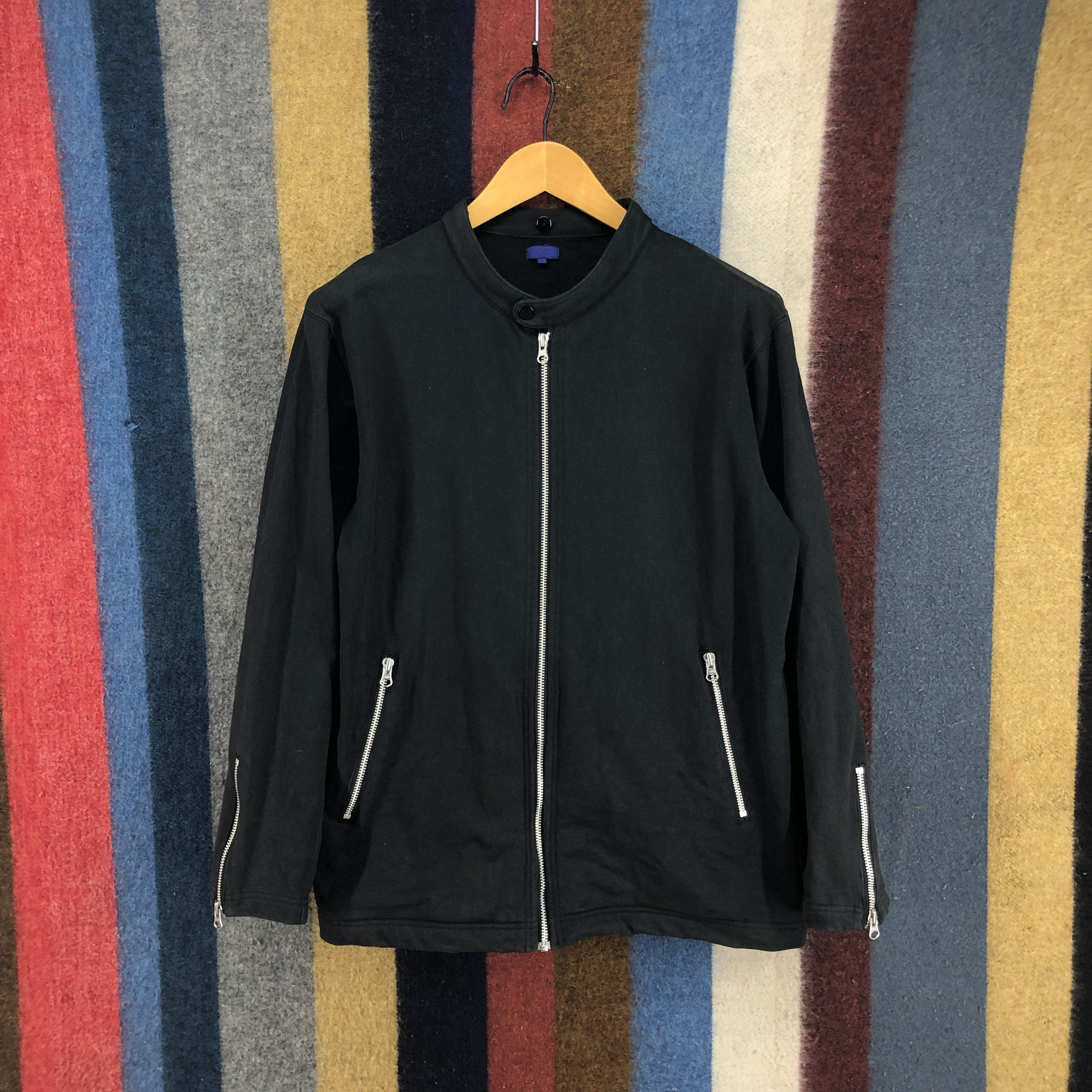 Beams Plus BEAMS Zipper Jacket Motorcycle Jacket #0547/X Size US M / EU 48-50 / 2 - 1 Thumbnail