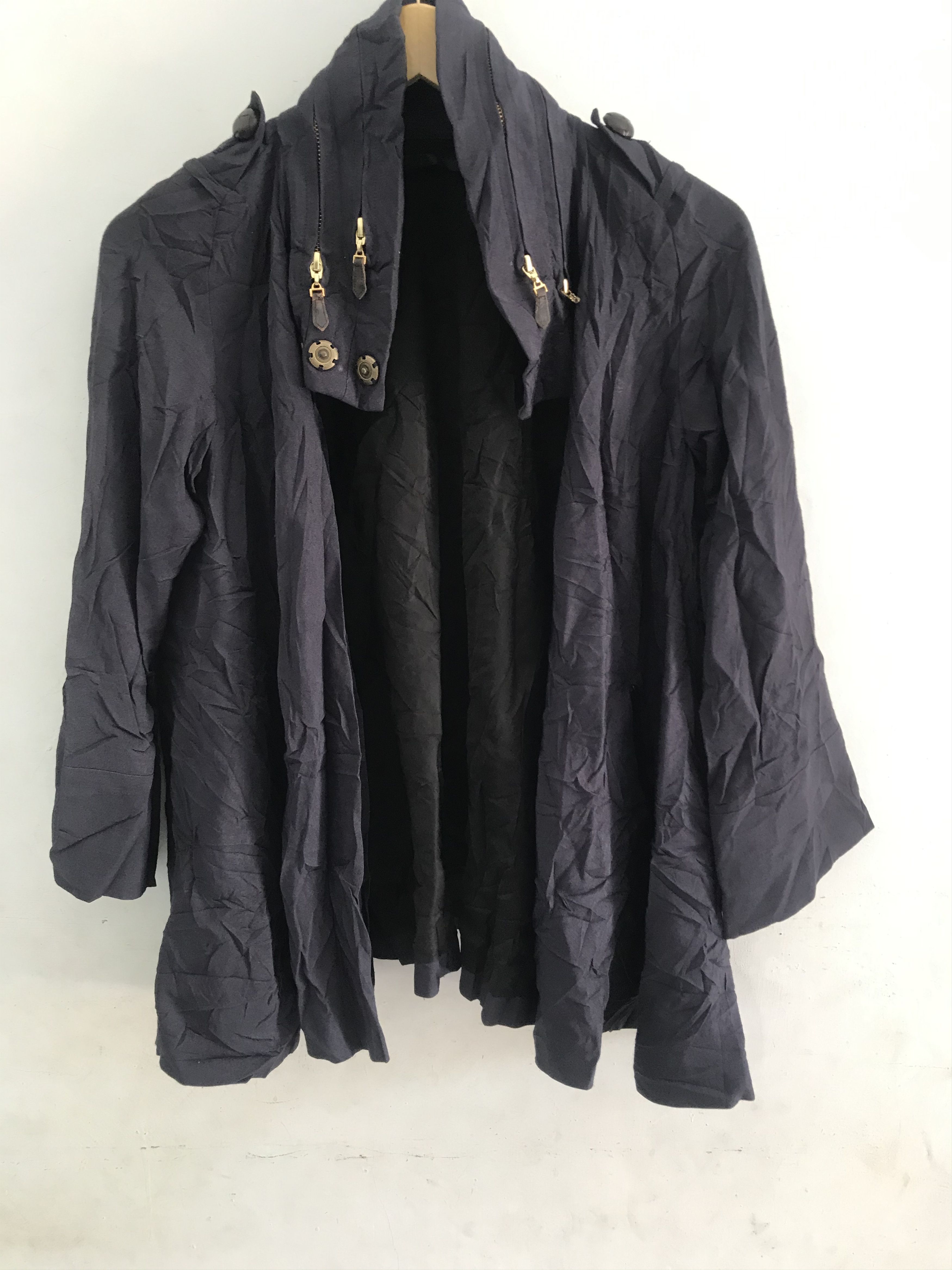 image of Muller By Yoshio Kubo Jacket Vintage in Black, Women's (Size Medium)