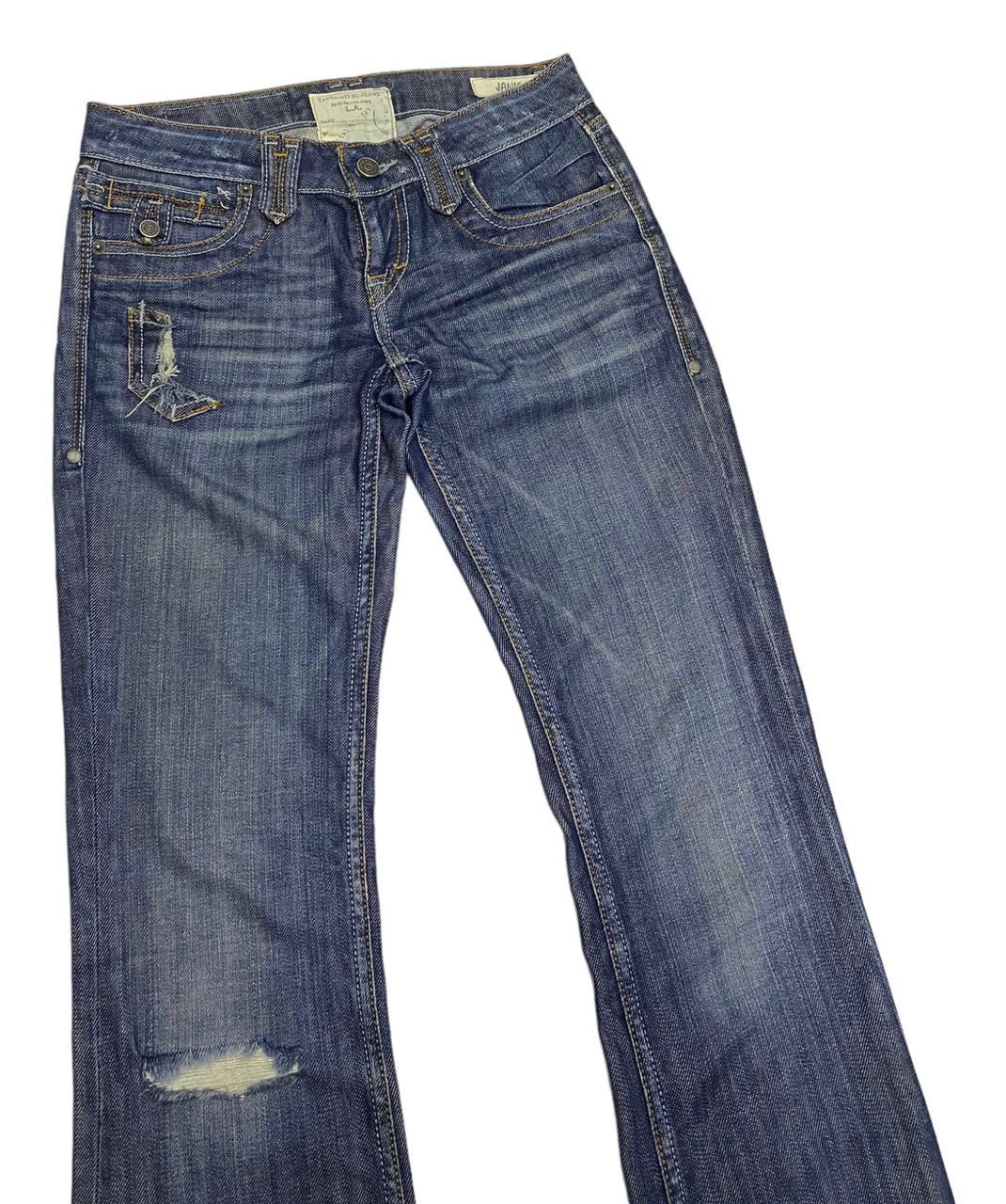 Hysteric Glamour 🔥JIMMY TAVERNITI FLARE DENIM DISTRESSED JEANS Size US 29 - 5 Thumbnail