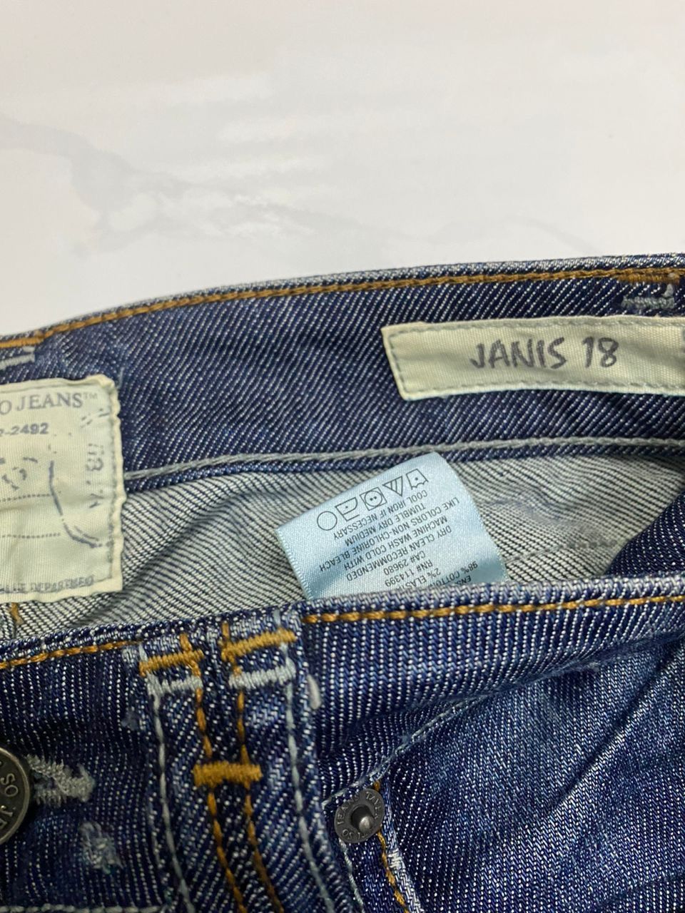 Hysteric Glamour 🔥JIMMY TAVERNITI FLARE DENIM DISTRESSED JEANS Size US 29 - 11 Thumbnail