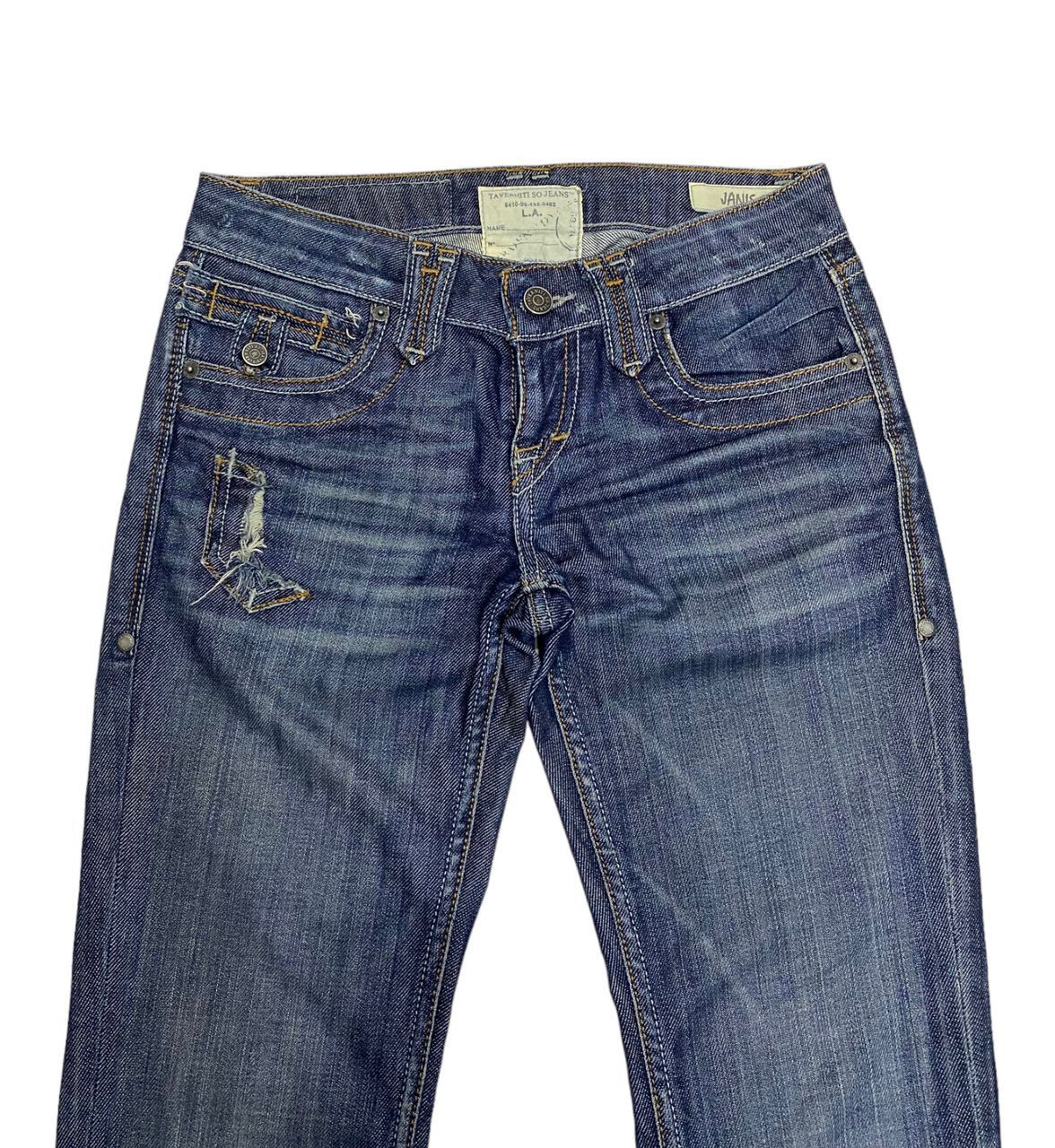 Hysteric Glamour 🔥JIMMY TAVERNITI FLARE DENIM DISTRESSED JEANS Size US 29 - 7 Thumbnail