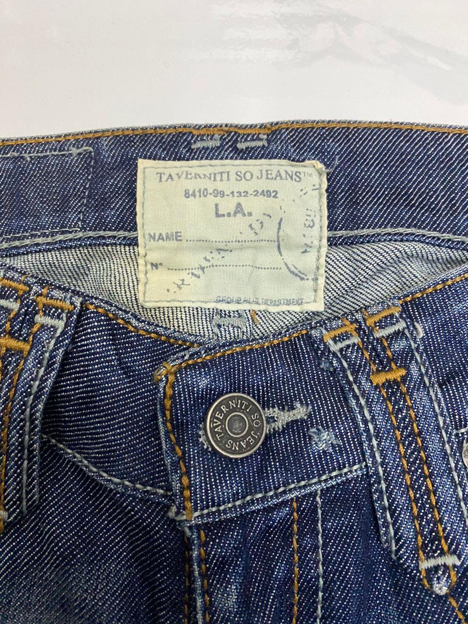 Hysteric Glamour 🔥JIMMY TAVERNITI FLARE DENIM DISTRESSED JEANS Size US 29 - 10 Thumbnail