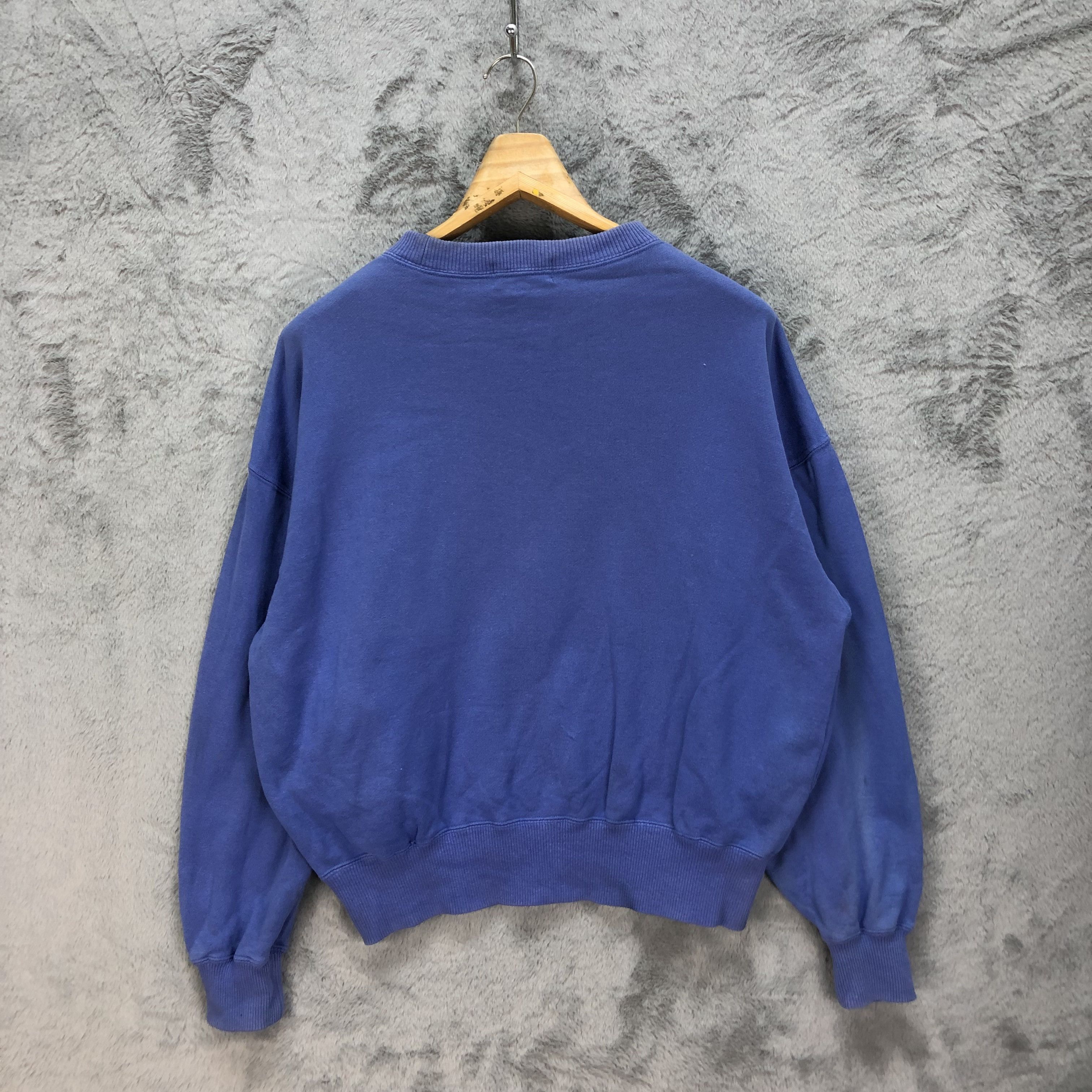 Trussardi Vintage Trussardi Small Logo Blue Sweatshirts #5334-184 Size US M / EU 48-50 / 2 - 10 Thumbnail