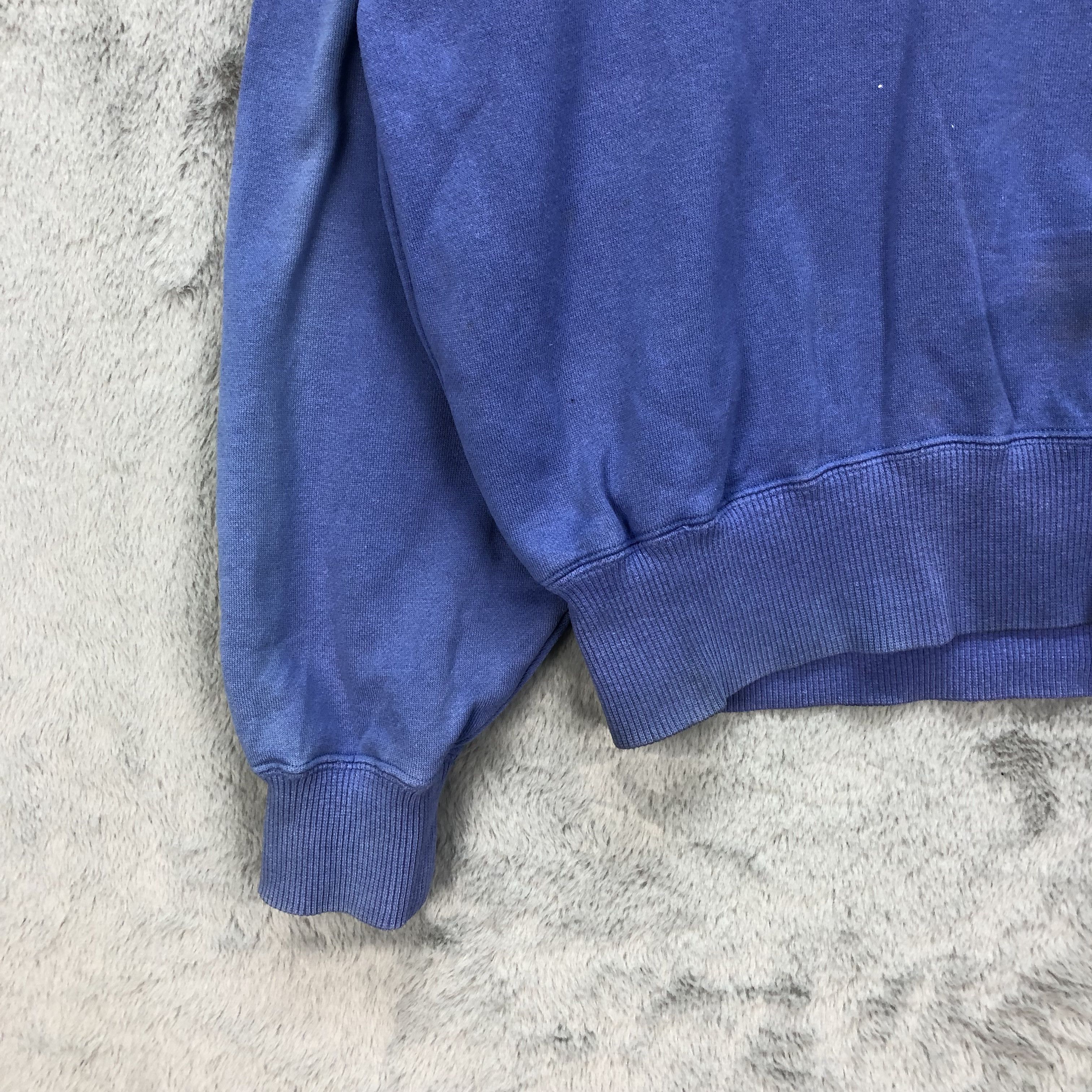 Trussardi Vintage Trussardi Small Logo Blue Sweatshirts #5334-184 Size US M / EU 48-50 / 2 - 6 Thumbnail