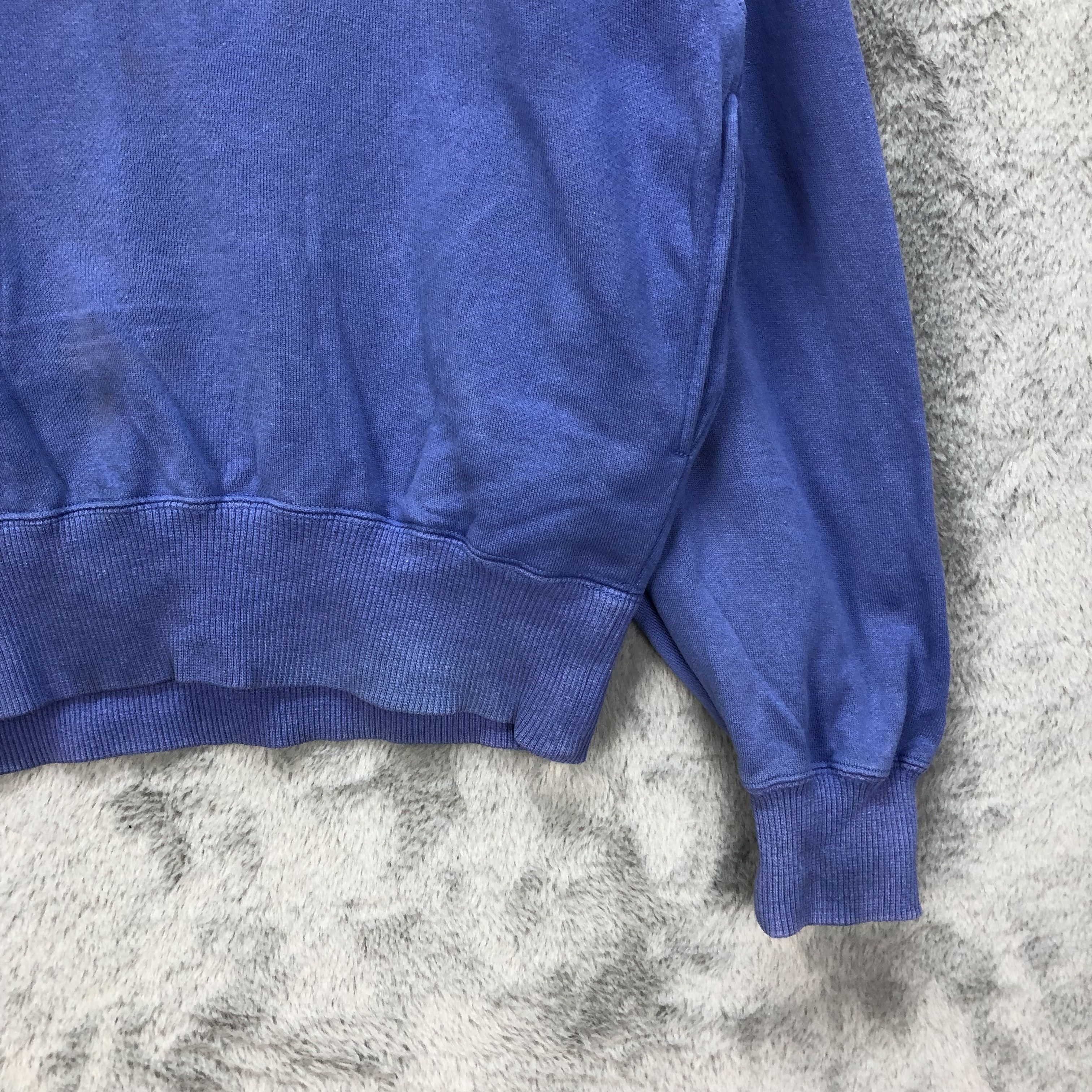 Trussardi Vintage Trussardi Small Logo Blue Sweatshirts #5334-184 Size US M / EU 48-50 / 2 - 7 Thumbnail
