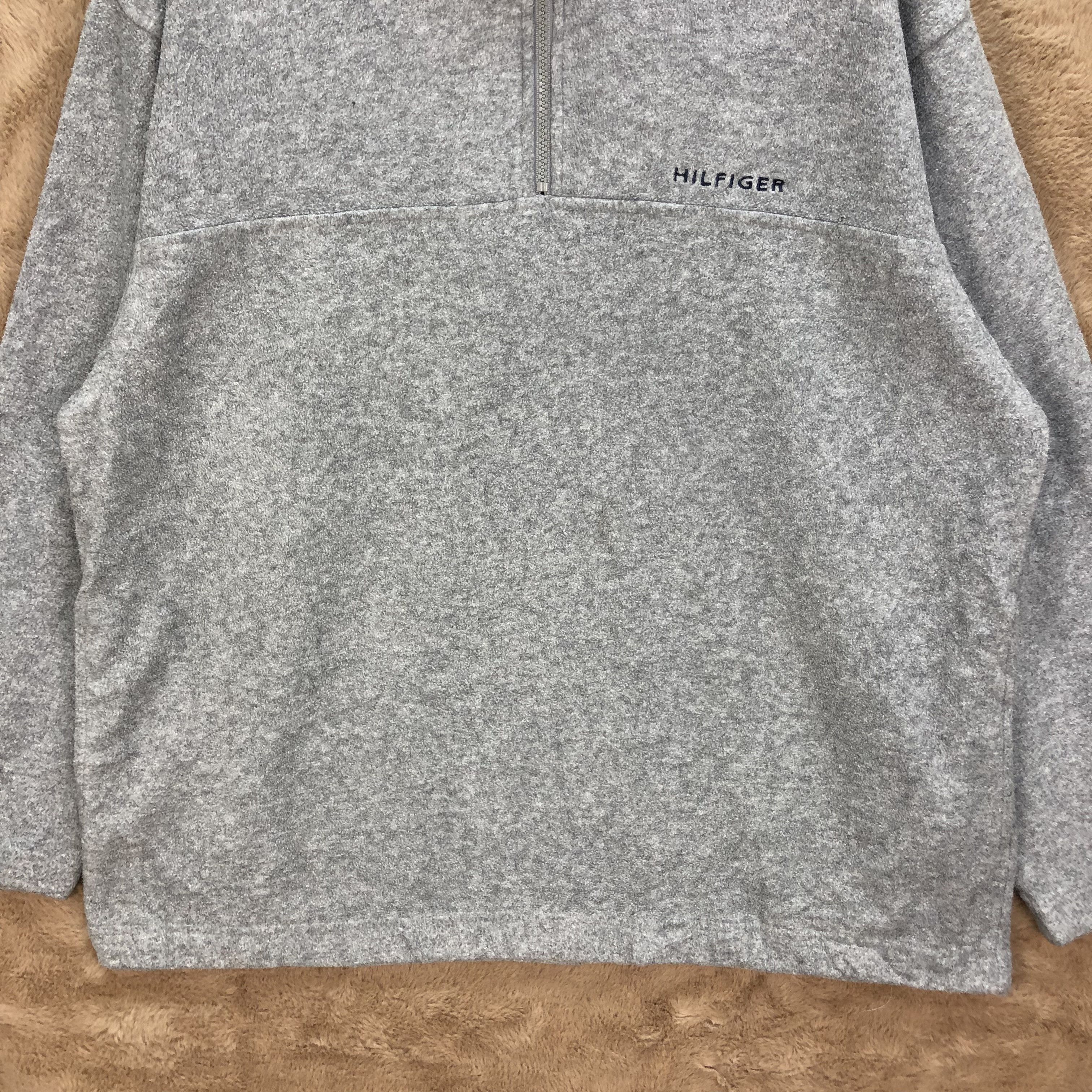 Tommy Hilfiger Tommy Hilfiger Half Zip Turtle Neck Fleece Sweater #5352-185 Size US XS / EU 42 / 0 - 5 Thumbnail