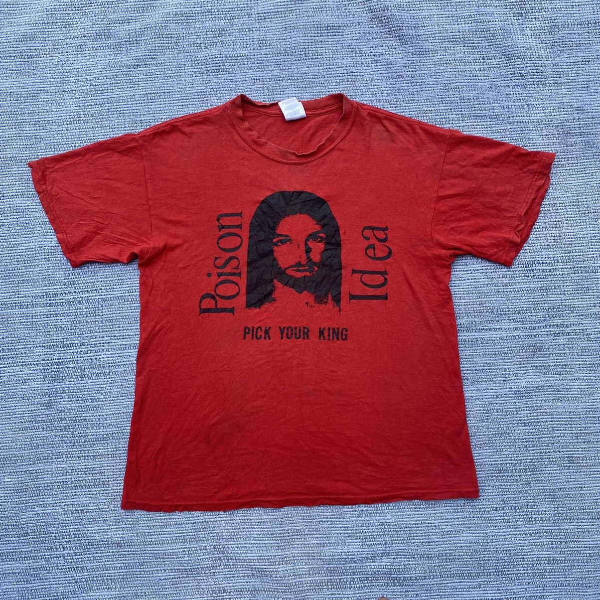 Band Tees vintage poison idea “pick your king” Size US M / EU 48-50 / 2 - 1 Thumbnail