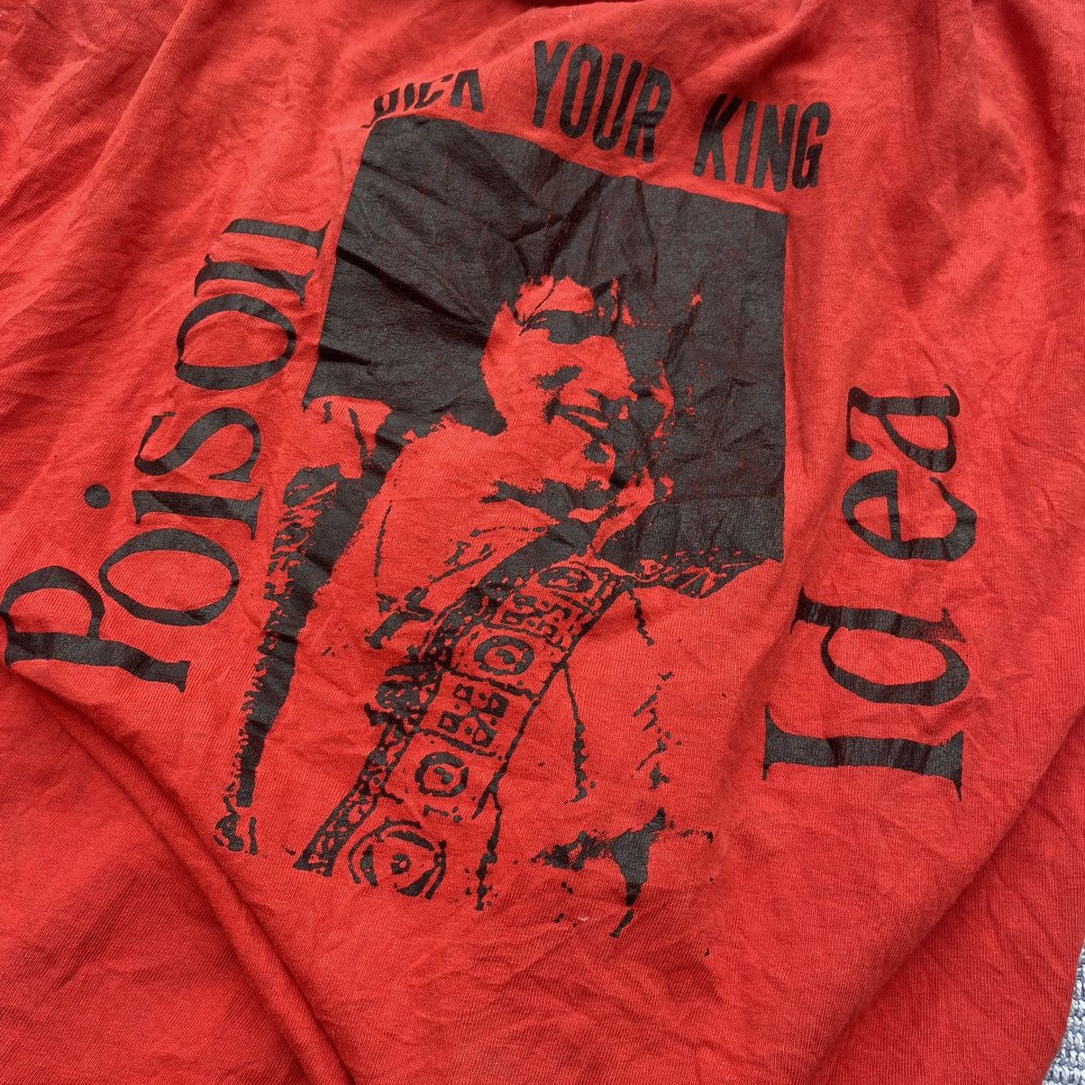 Band Tees vintage poison idea “pick your king” Size US M / EU 48-50 / 2 - 11 Thumbnail