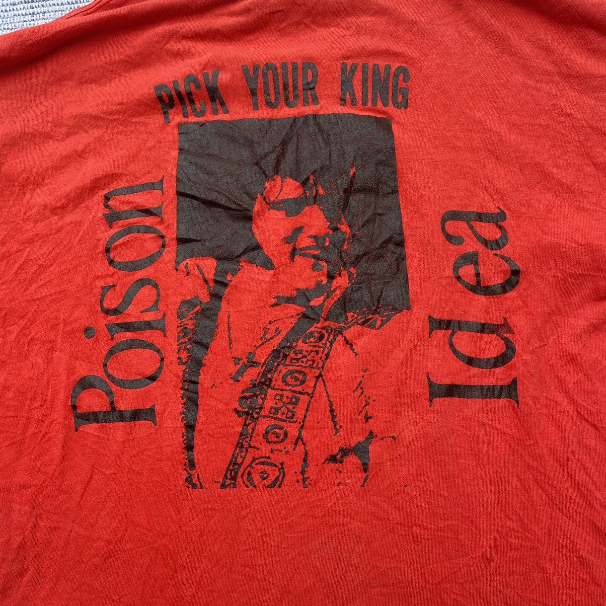 Band Tees vintage poison idea “pick your king” Size US M / EU 48-50 / 2 - 9 Thumbnail