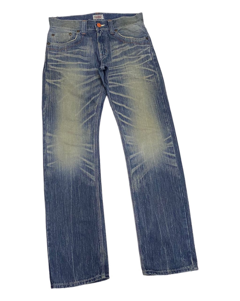 Edwin × Hysteric Glamour RARE🔥VINTAGE EDWIN DISTRESSED DENIM JEANS Size US 32 / EU 48 - 6 Thumbnail