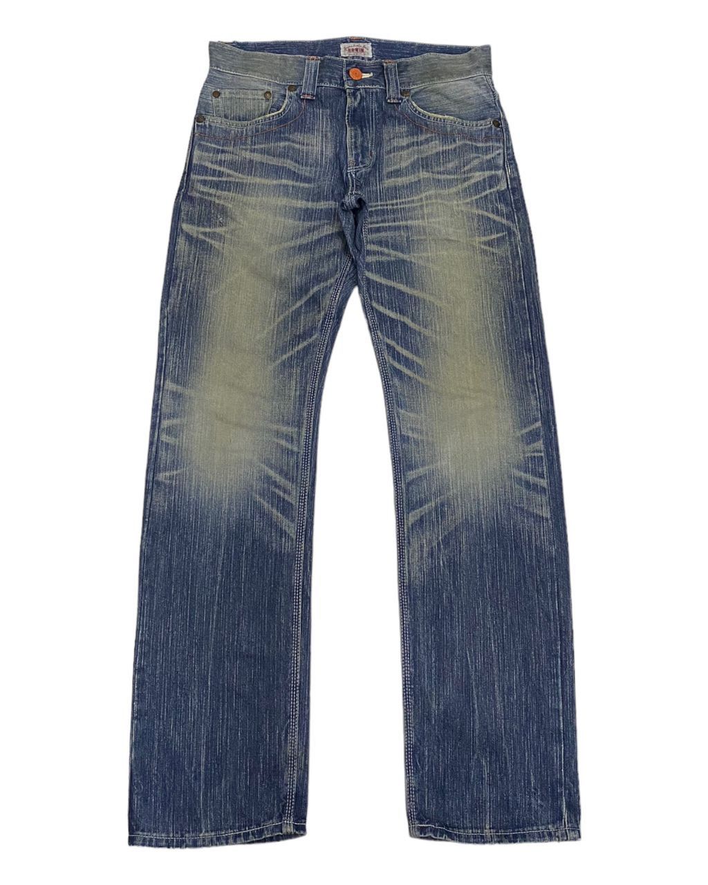 Edwin × Hysteric Glamour RARE🔥VINTAGE EDWIN DISTRESSED DENIM JEANS Size US 32 / EU 48 - 1 Thumbnail