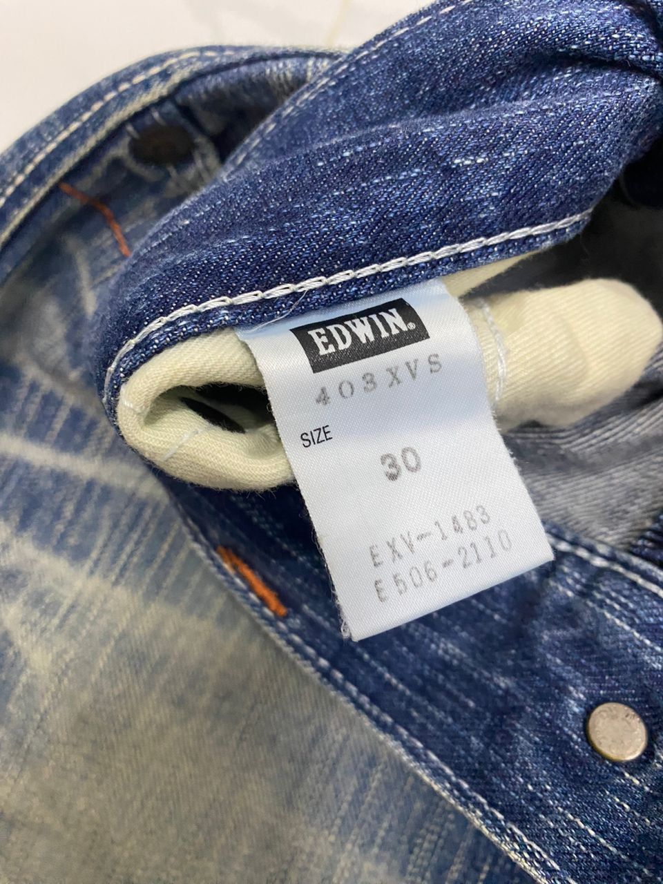 Edwin × Hysteric Glamour RARE🔥VINTAGE EDWIN DISTRESSED DENIM JEANS Size US 32 / EU 48 - 13 Thumbnail