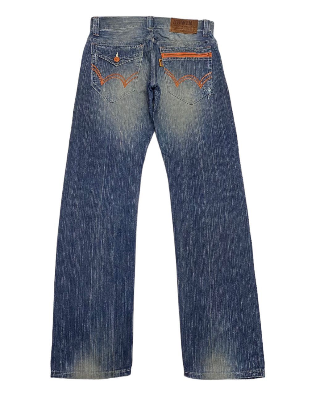 Edwin × Hysteric Glamour RARE🔥VINTAGE EDWIN DISTRESSED DENIM JEANS Size US 32 / EU 48 - 3 Thumbnail