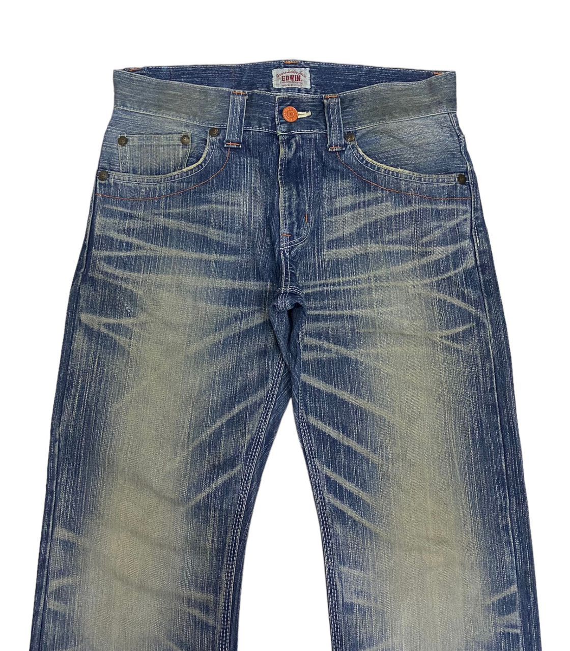 Edwin × Hysteric Glamour RARE🔥VINTAGE EDWIN DISTRESSED DENIM JEANS Size US 32 / EU 48 - 5 Thumbnail