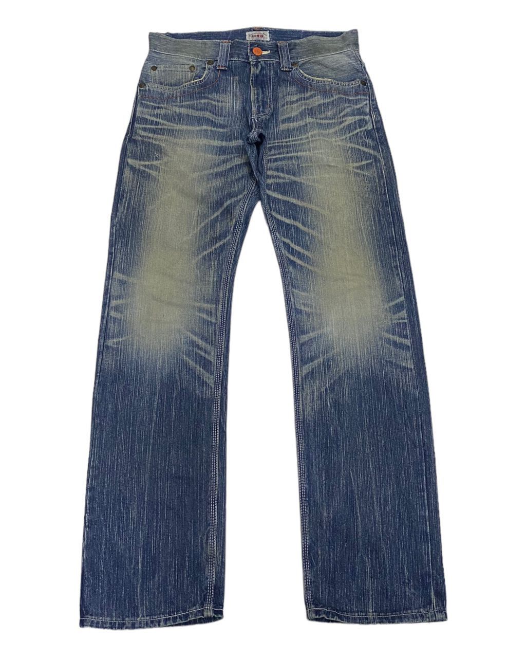 Edwin × Hysteric Glamour RARE🔥VINTAGE EDWIN DISTRESSED DENIM JEANS Size US 32 / EU 48 - 8 Thumbnail